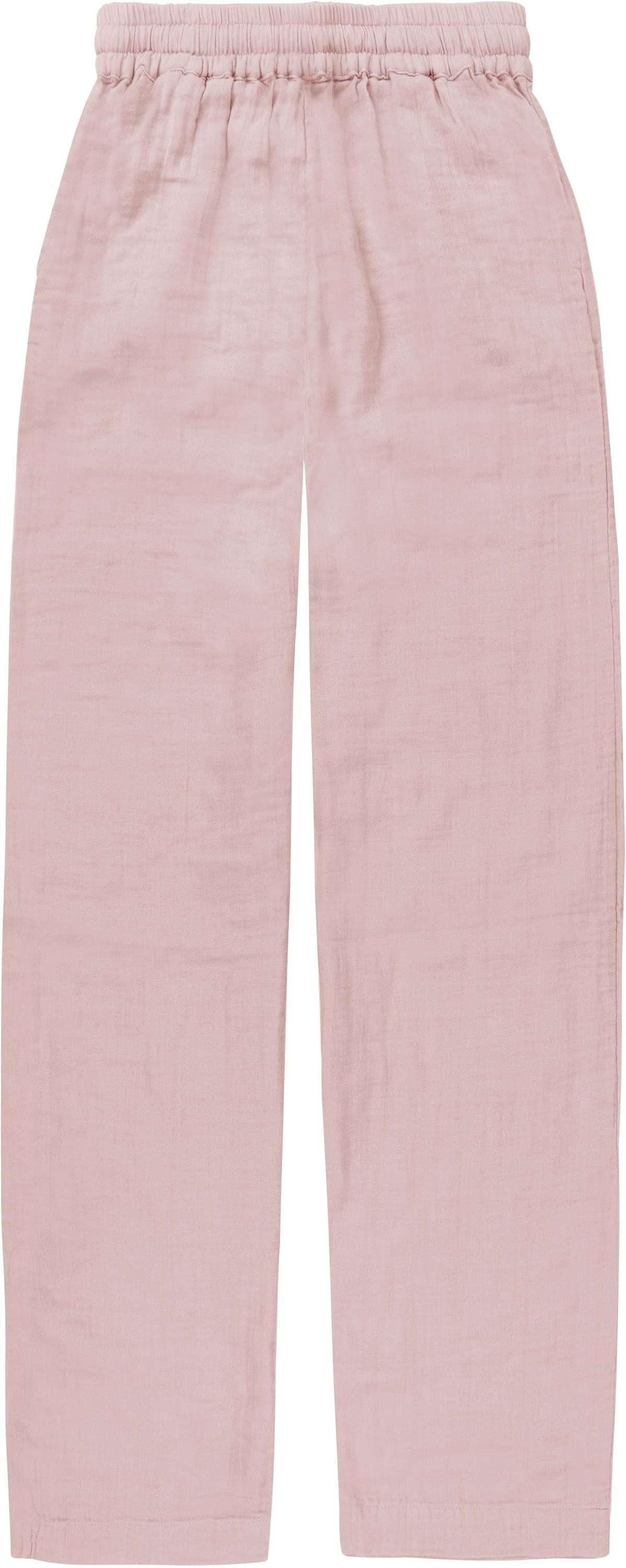 Janice Stoffhose Musselin Hose extra lang Chania Lockere Sommer Stoffhose für Frauen