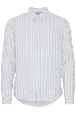 Casual Friday Langarmhemd CFAnton LS BD striped linen mix shirt sommerliches Leinenhemd mit Streifen