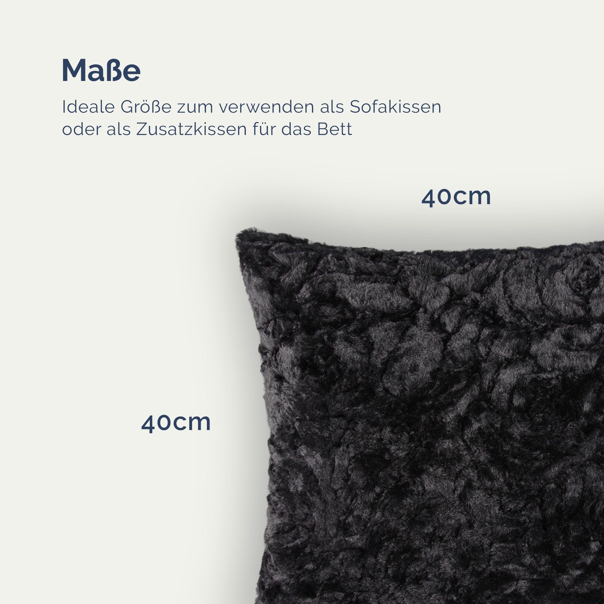 Bestlivings Kissenhülle Rose, Dekokissen mit abnehmbaren günstig online kaufen