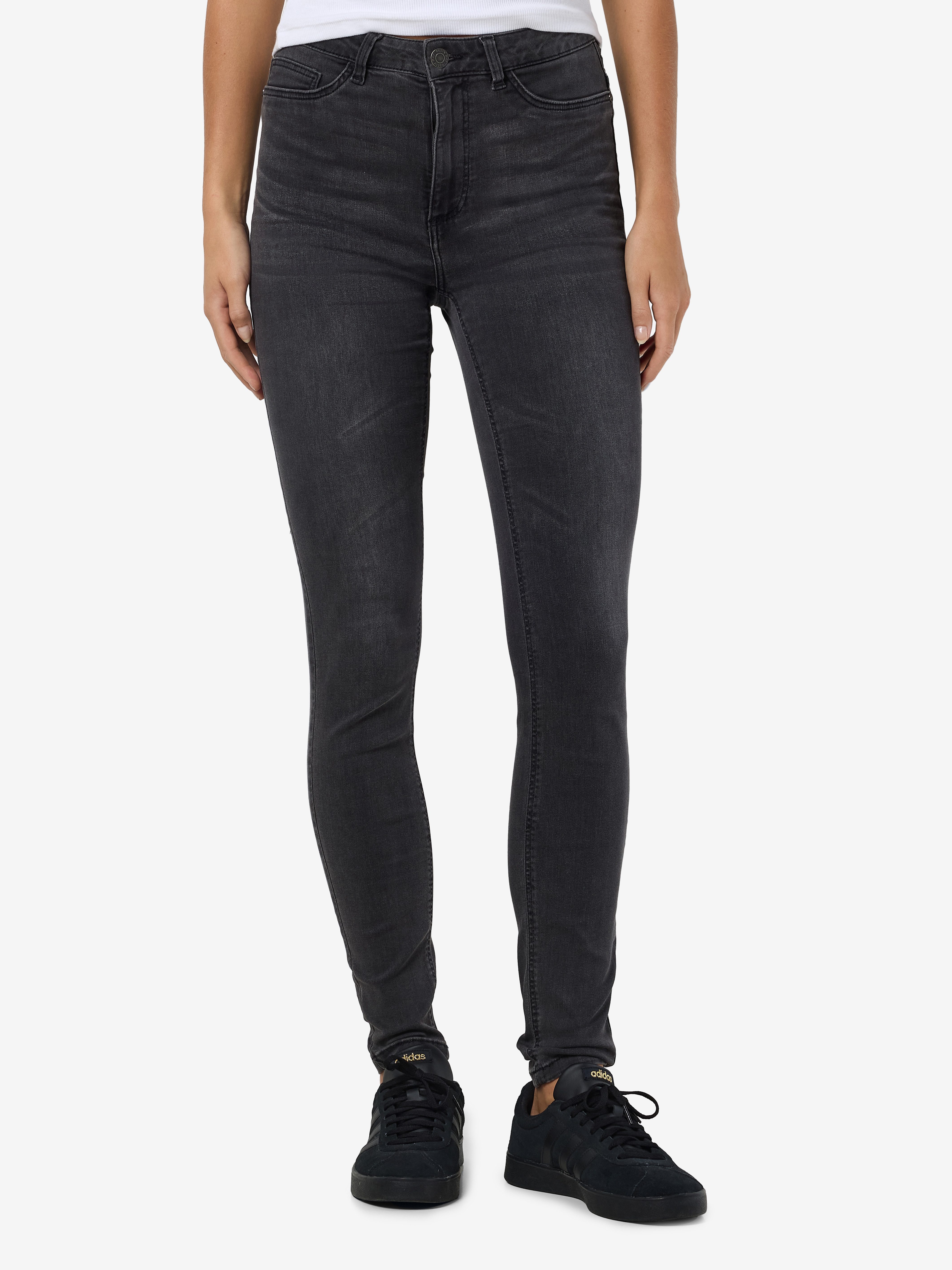 Noisy may Skinny-fit-Jeans NMCALLIE HW SKINNY JEAN VI508MG FWD NOOS