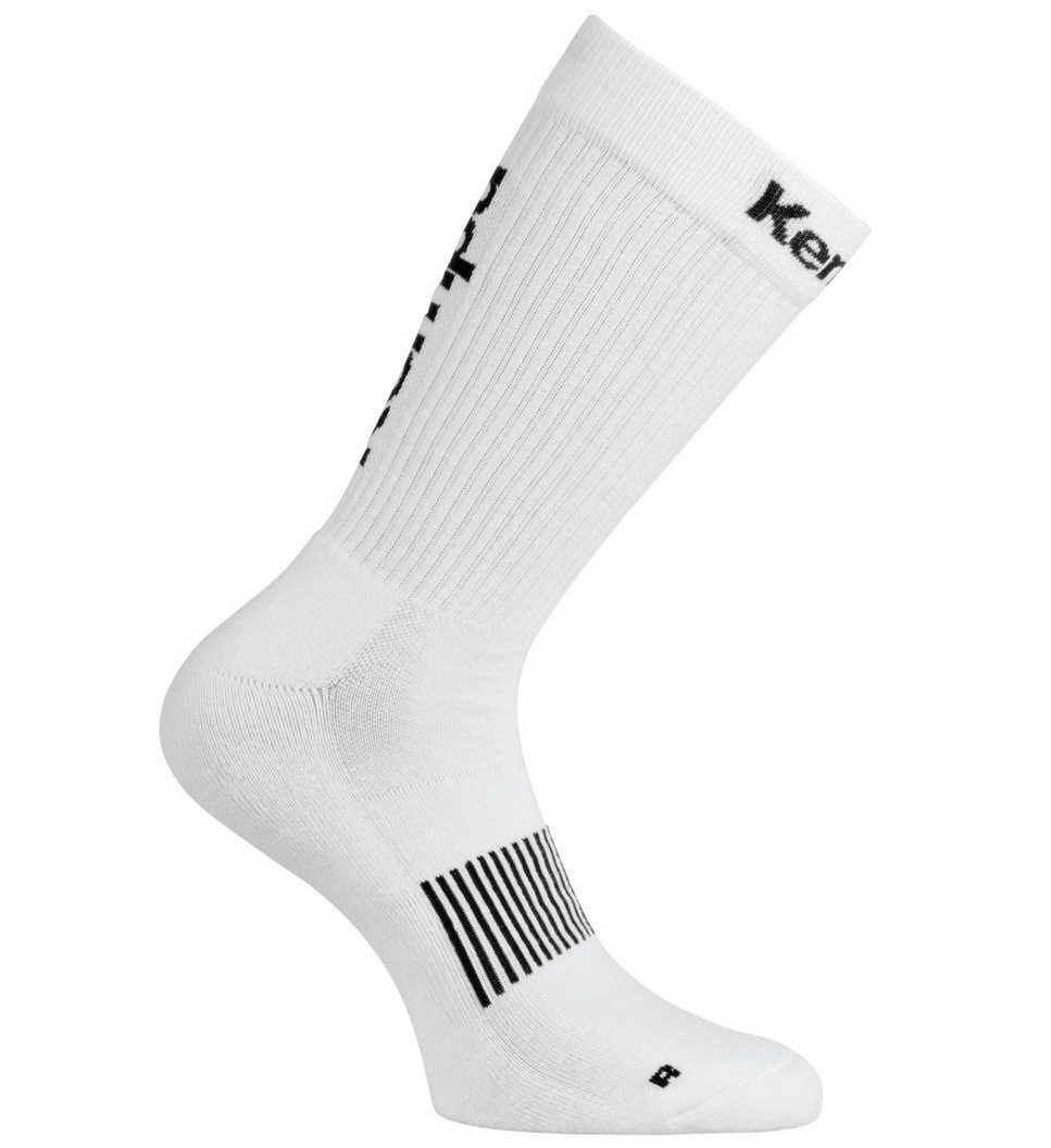 Kempa Socken Indoorsocke Logo Classic weiss/schwarz günstig online kaufen