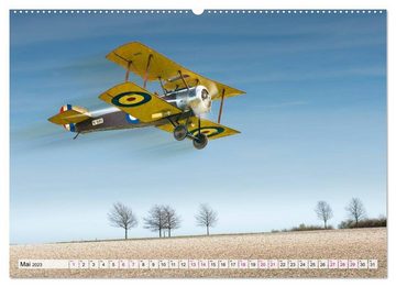 CALVENDO Wandkalender Modellflugzeuge in ACTION (Premium, hochwertiger DIN A2 Wandkalender 2023, Kunstdruck in Hochglanz)