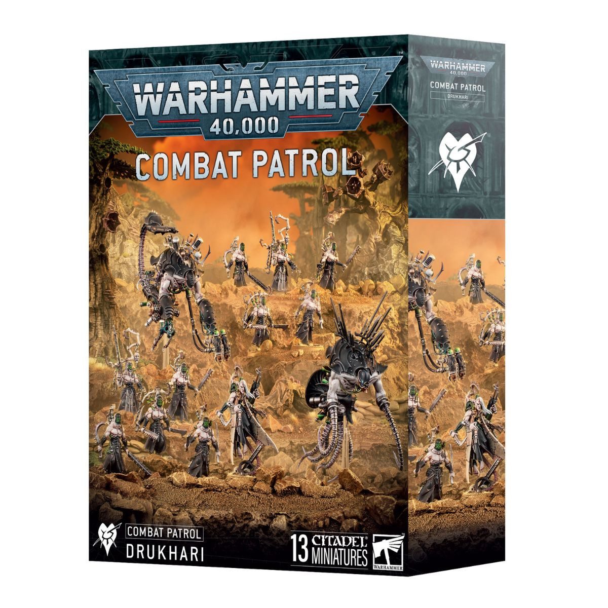 Games Workshop Spielfigur Warhammer 40.000 Drukhari Combat Patrol günstig online kaufen