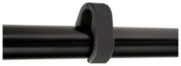 Pronomic Mikrofonständer Mikrofonstativ mit rundem stabilem Tellersockel - Tellerstativ, (1-tlg), Höhe: 88-158 cm