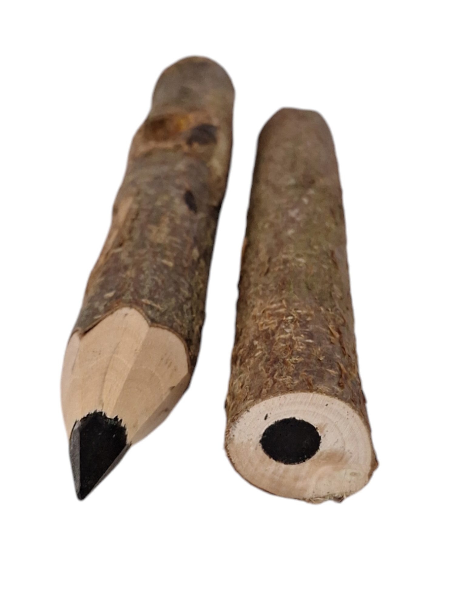 CleanPrince Wachsmalstift Buntstift mit Wachsmalermine XL schwarz extra dick, (2-tlg), ca. 40-50 g / Stift, liegt gut in der Hand, weiche Striche