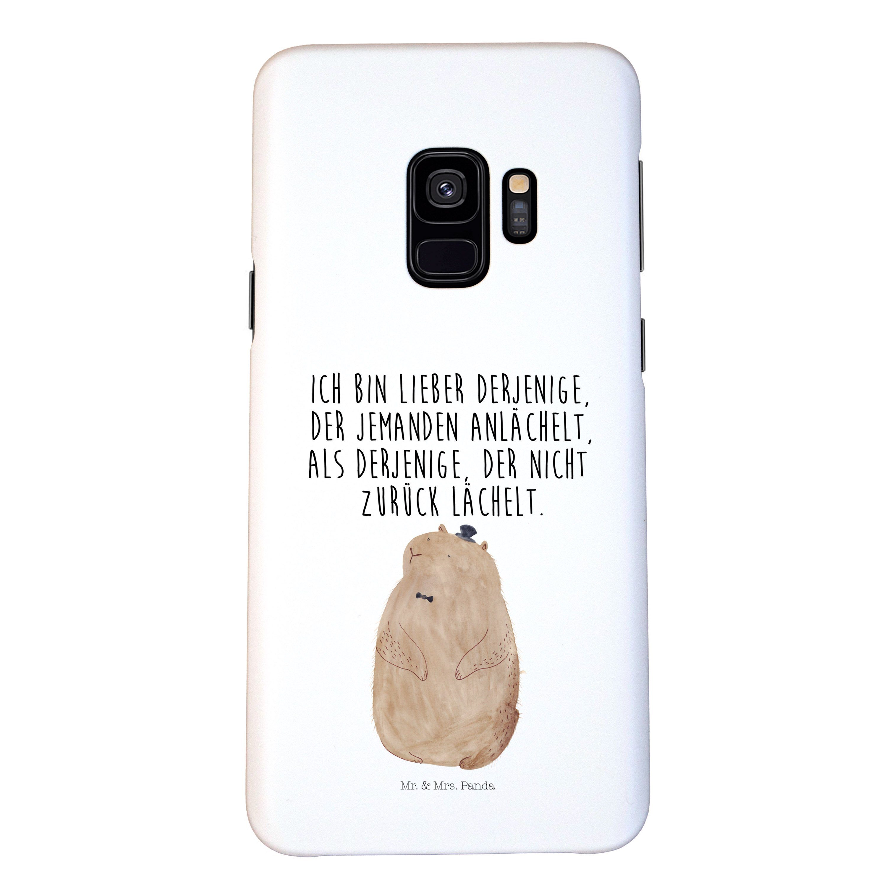 Mr. & Mrs. Panda Handyhülle Murmeltier Weiß Geschenk, Handy Case