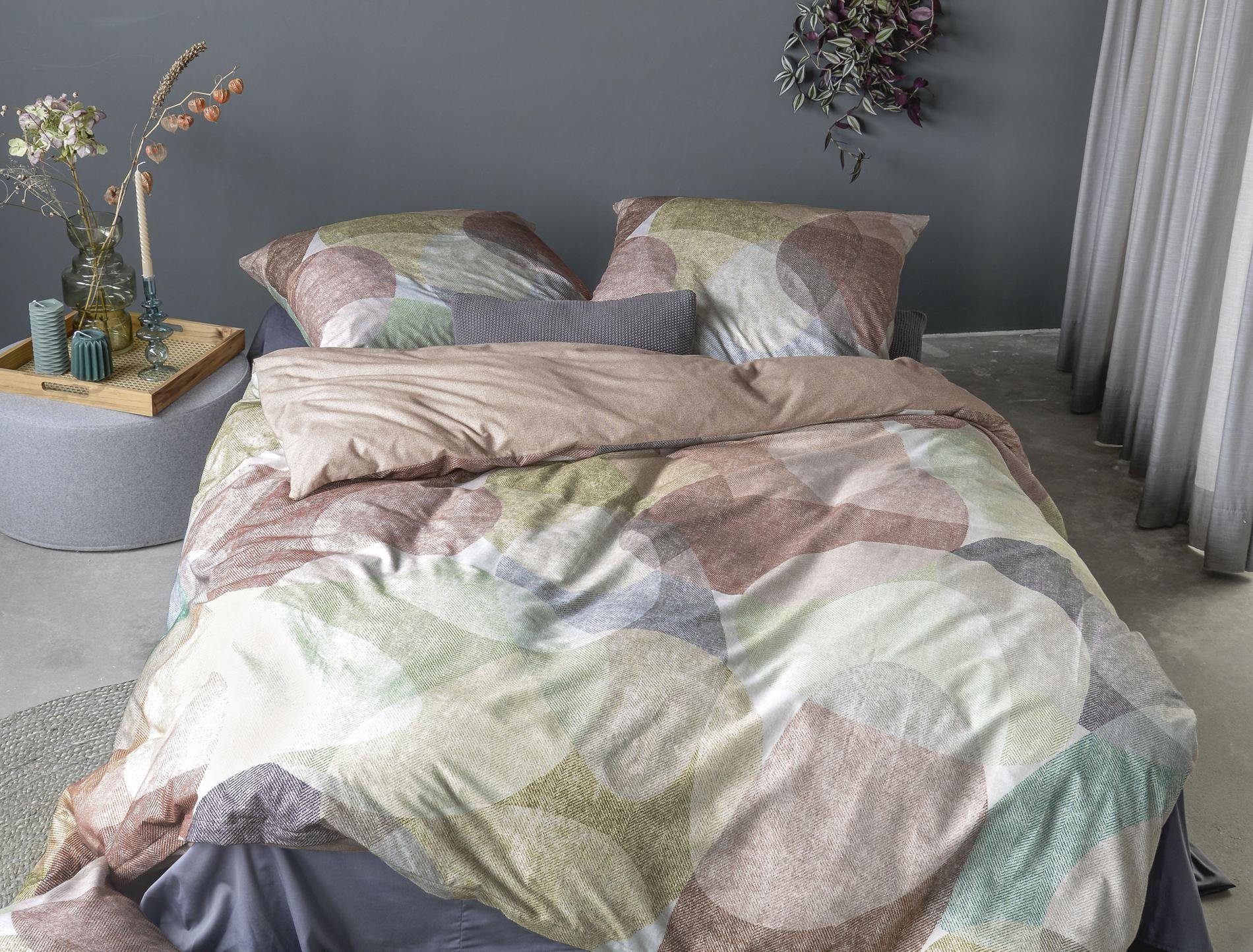 Irisette Wendebettwäsche Zobel 8853, Biber, 2 teilig, kuschelig weich und traumhaft leicht