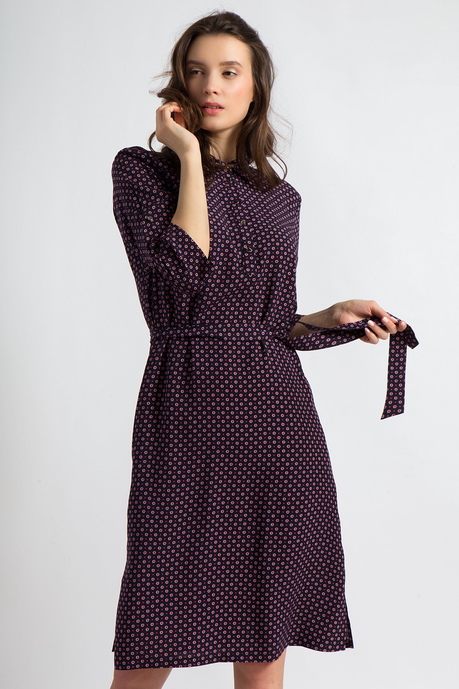 Kaufen Finn Kleid print Mit Ornament Flare Feinem 4Rq5Aj3cLS