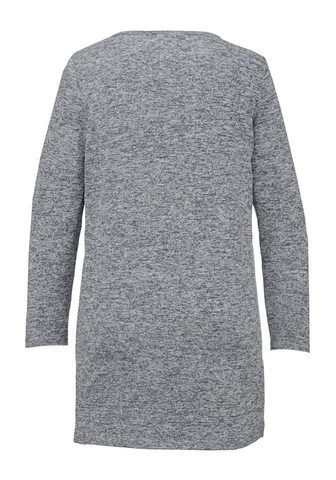 MIAMODA Пуловер длинный с узор в спереди