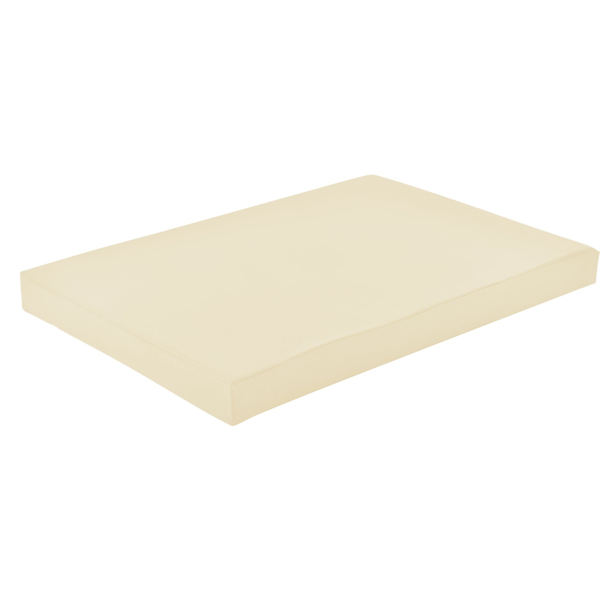 Kissenbezug, neu.haus, Palettenkissenbezug 120x80x10cm Palettenpolster Beige