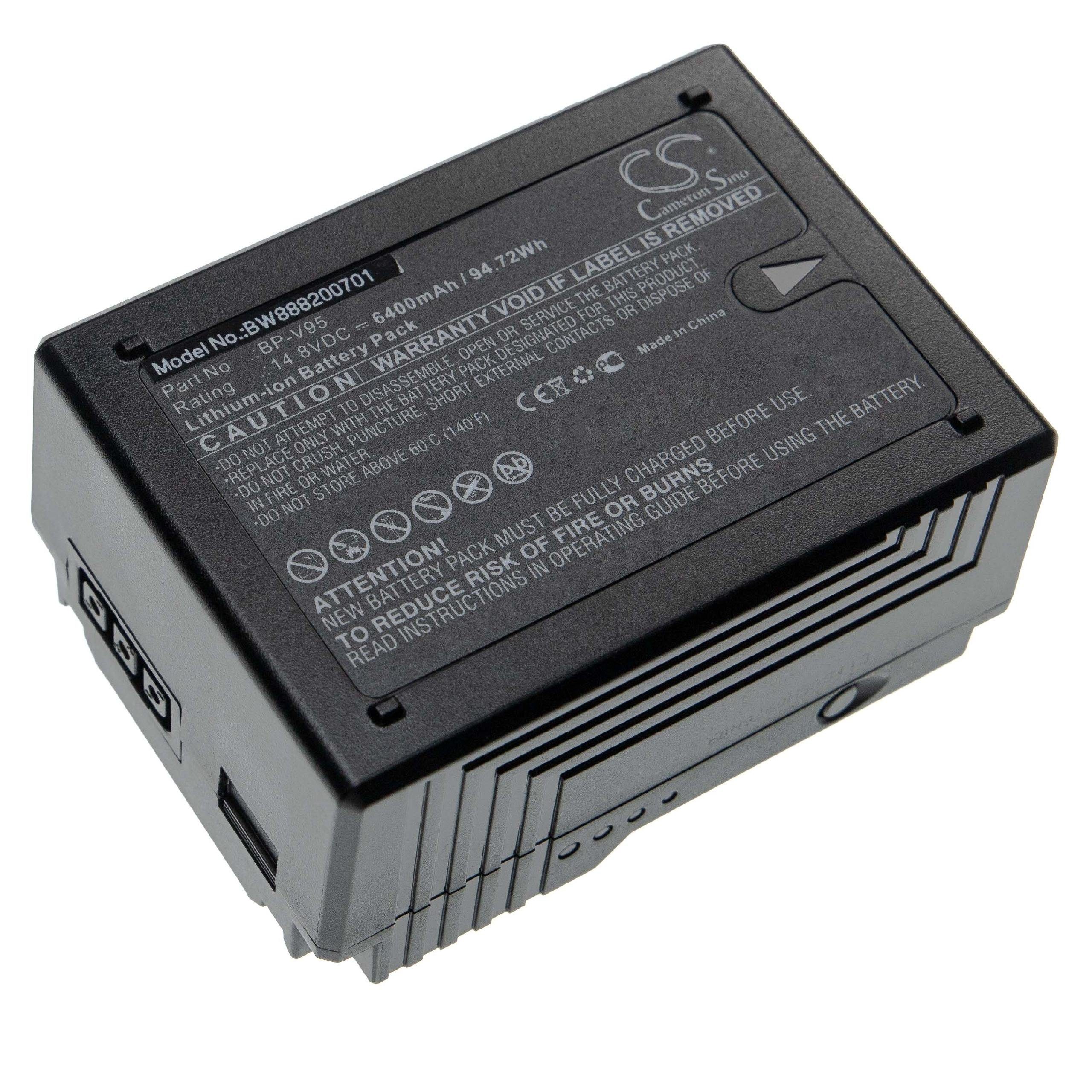 Red Kamera-Akku Ersatz für für (14,8 6400 Li-Ion V) mAh SM-4230RC vhbw