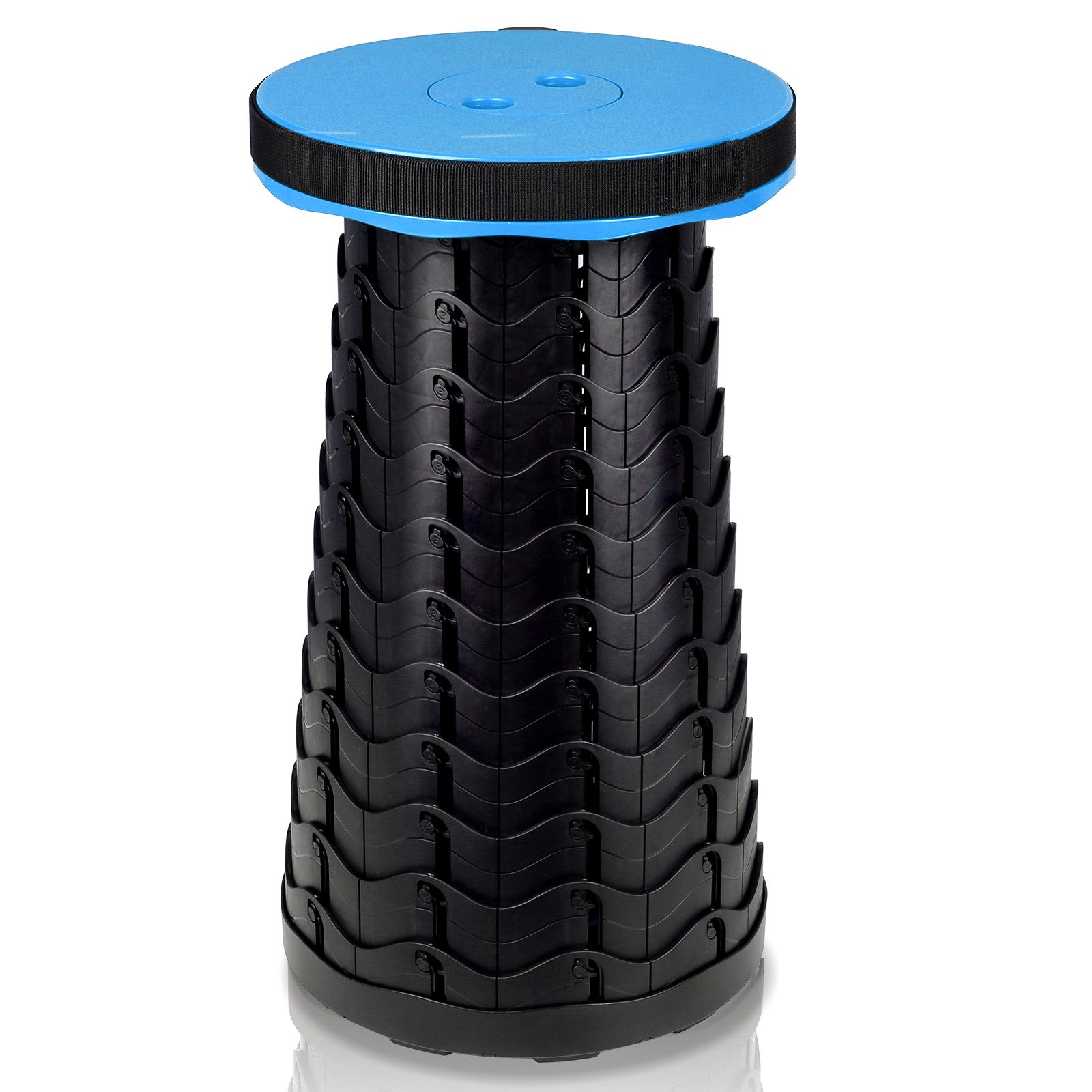 Clanmacy Klappstuhl Tragbarer Klappstuhl Klapphocker Hocker Blau günstig online kaufen