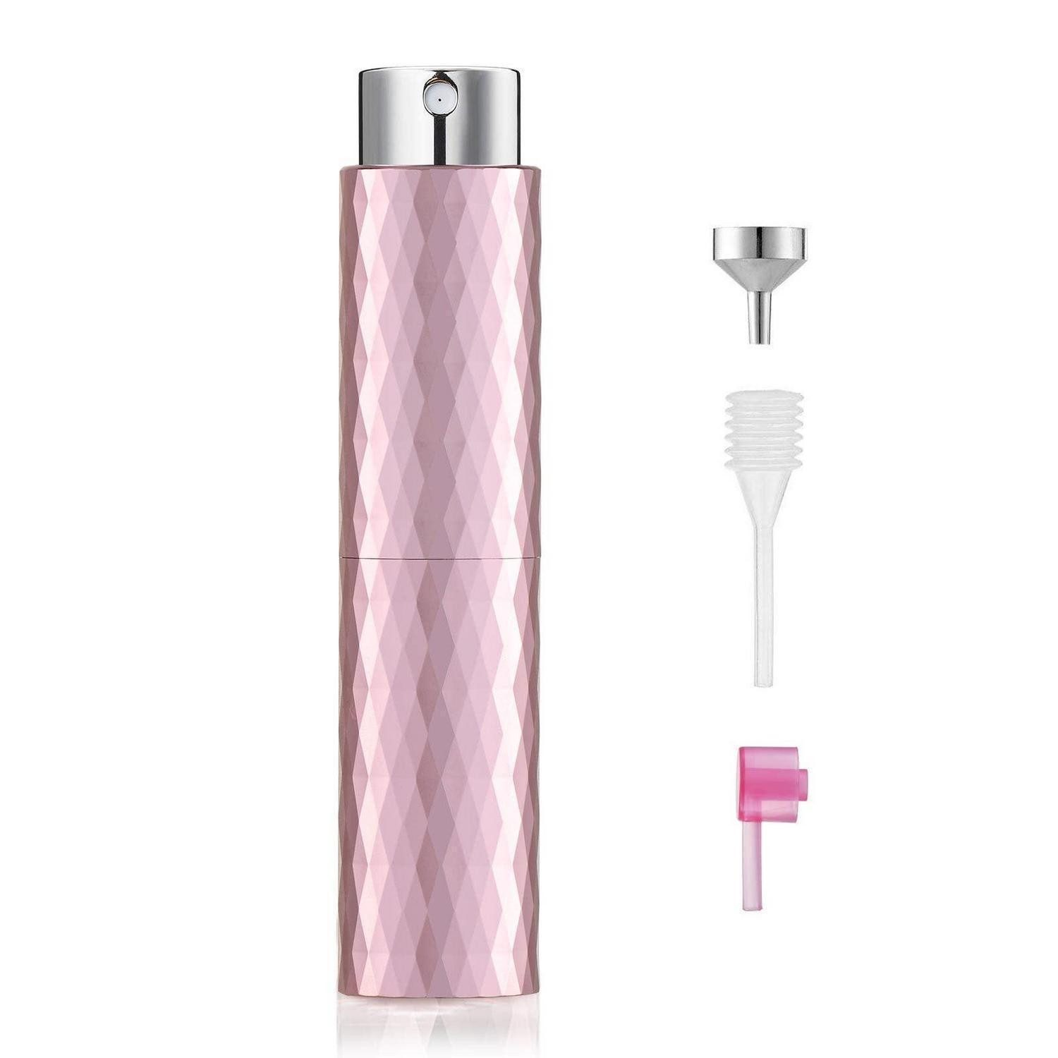 LuxusKollektion Parfümzerstäuber Parfümzerstäuber 8ml Rosa Nachfüllbar