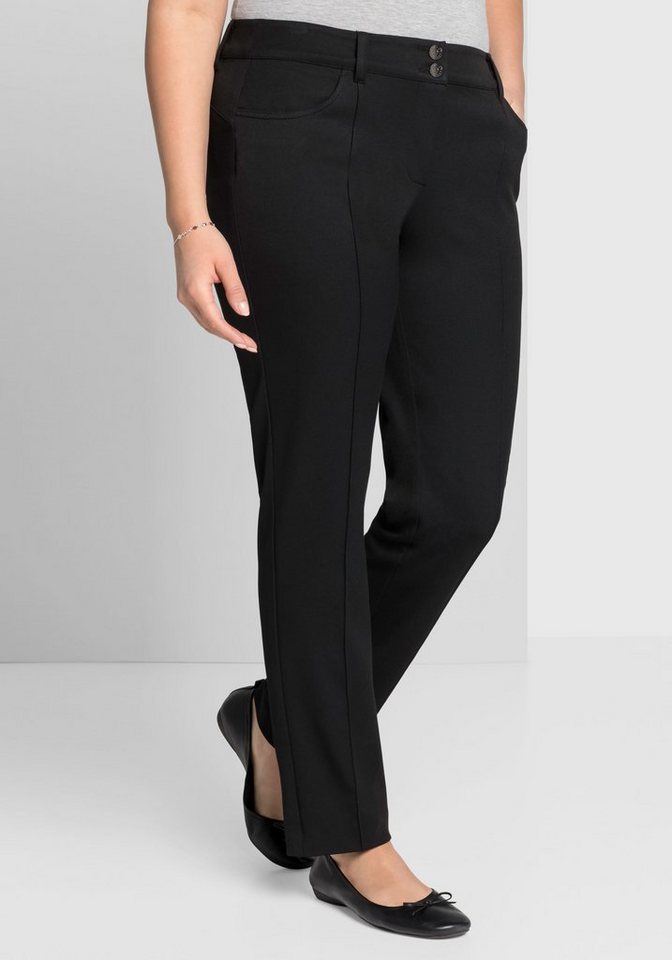 Sheego Bügelfaltenhose Sheego Bügelfaltenhose