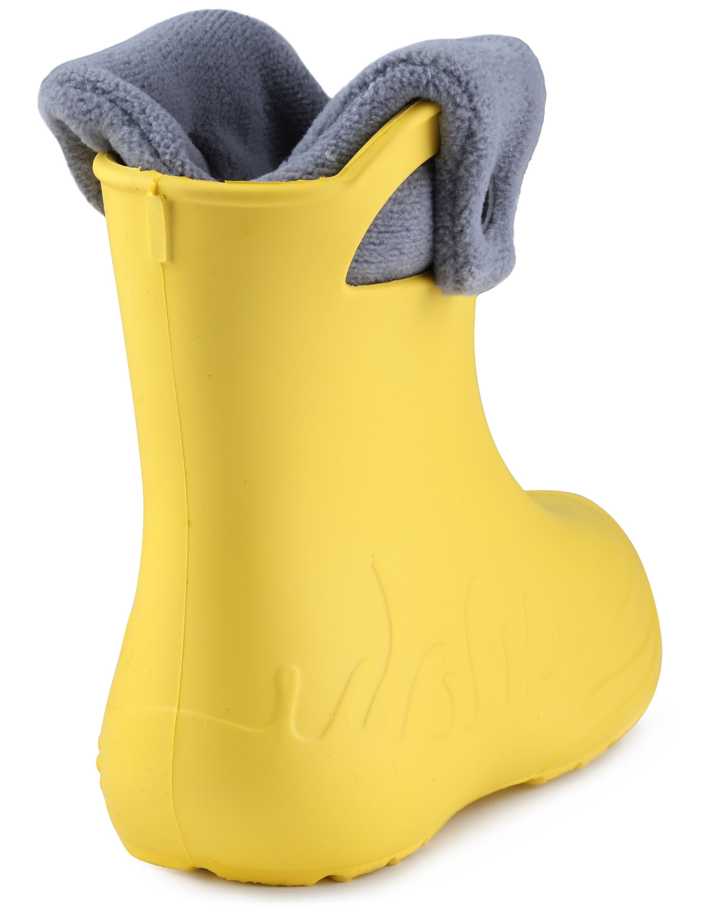 Ladeheid EVA Regenschuhe mit herausnehmbares Innenfutter LA-CA-04 Gummistiefel Kinder gefüttert und federleicht