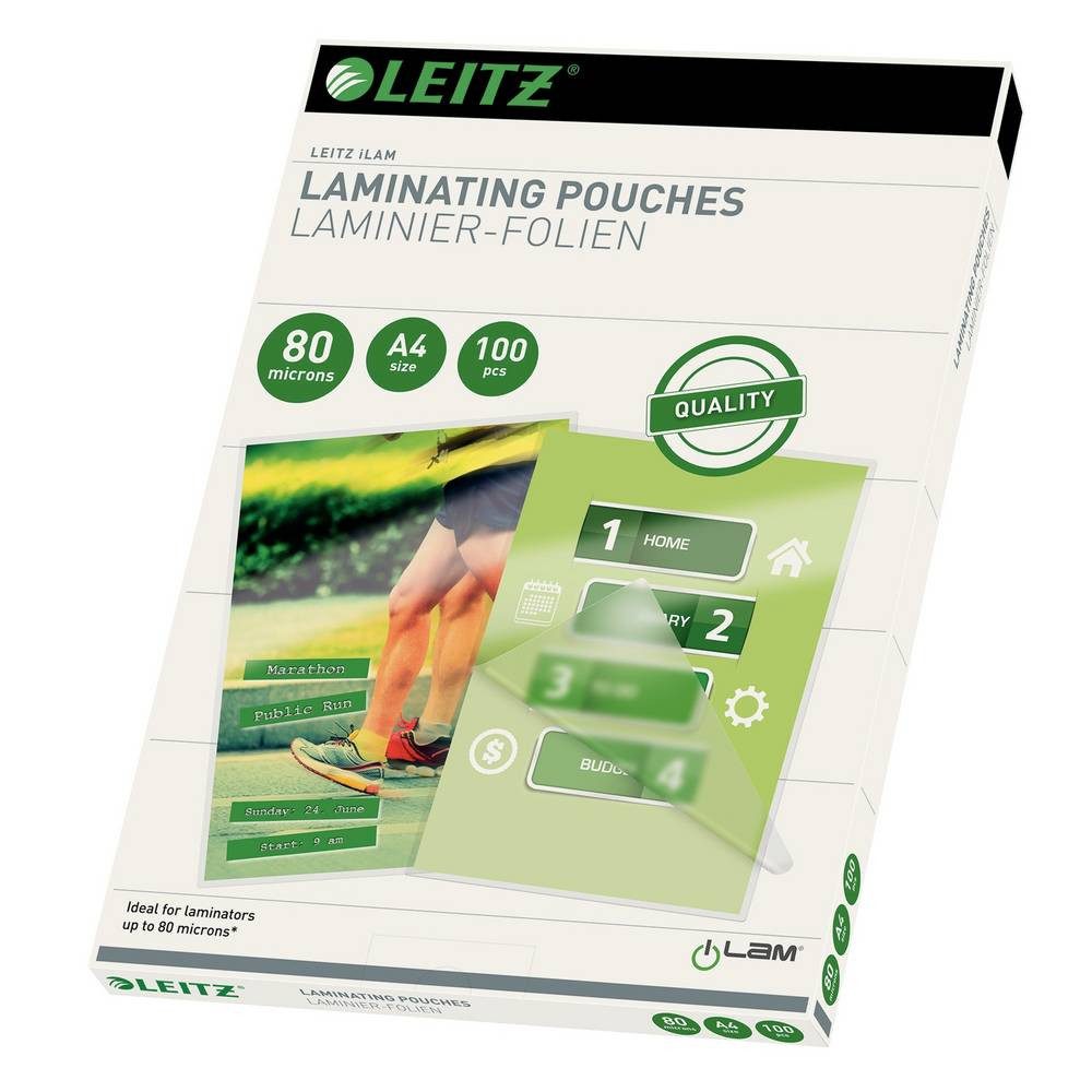 LEITZ Laminiergerät Laminierfolientasche DIN A4 33818