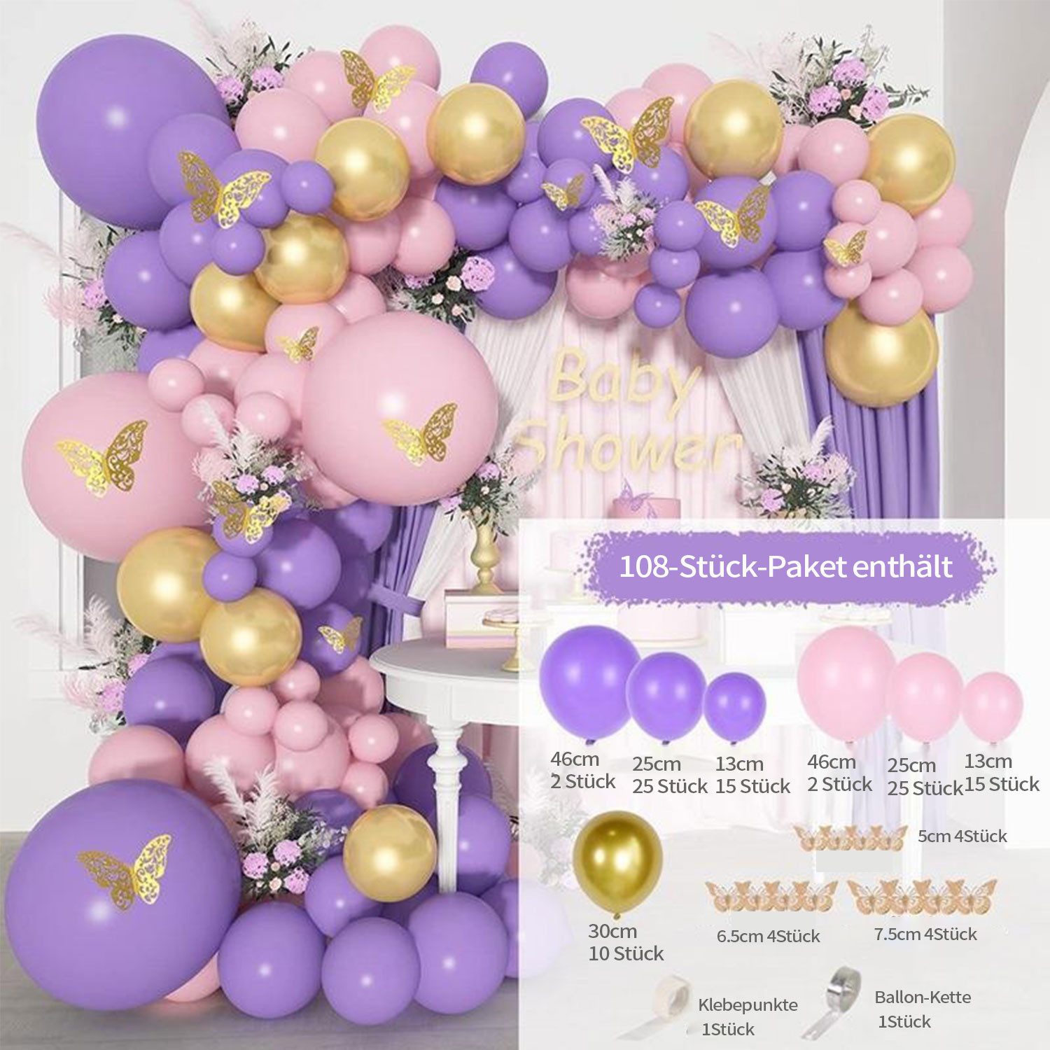 Refttenw Dekofigur Bunt Geburtstagsparty Partyzubehör Deko günstig online kaufen