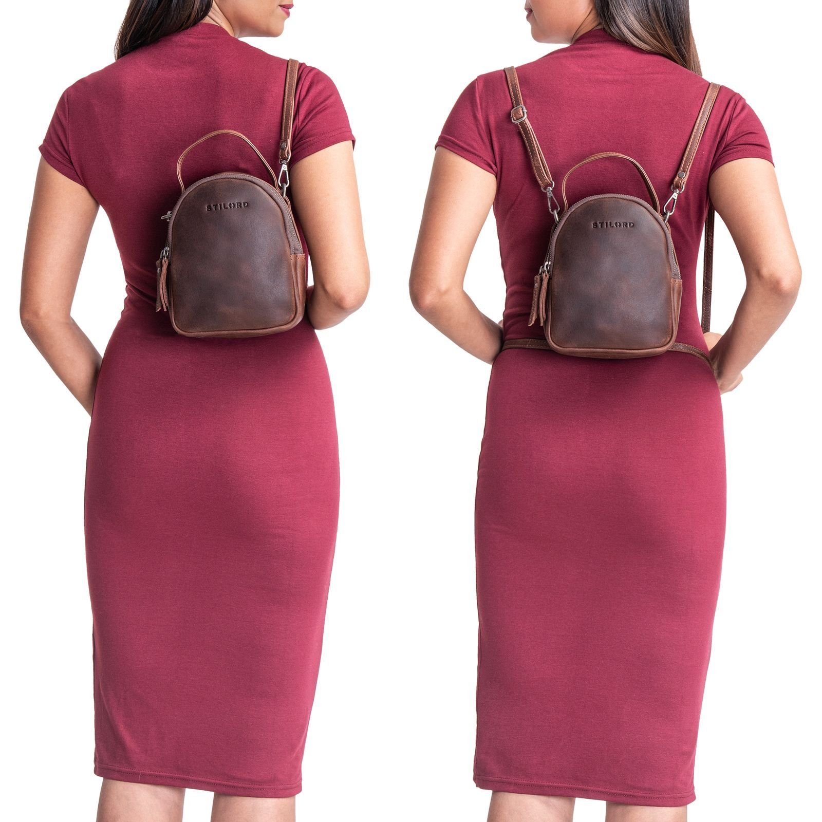 STILORD Cityrucksack "Stacy" Rucksack Handtasche Damen Klein günstig online kaufen