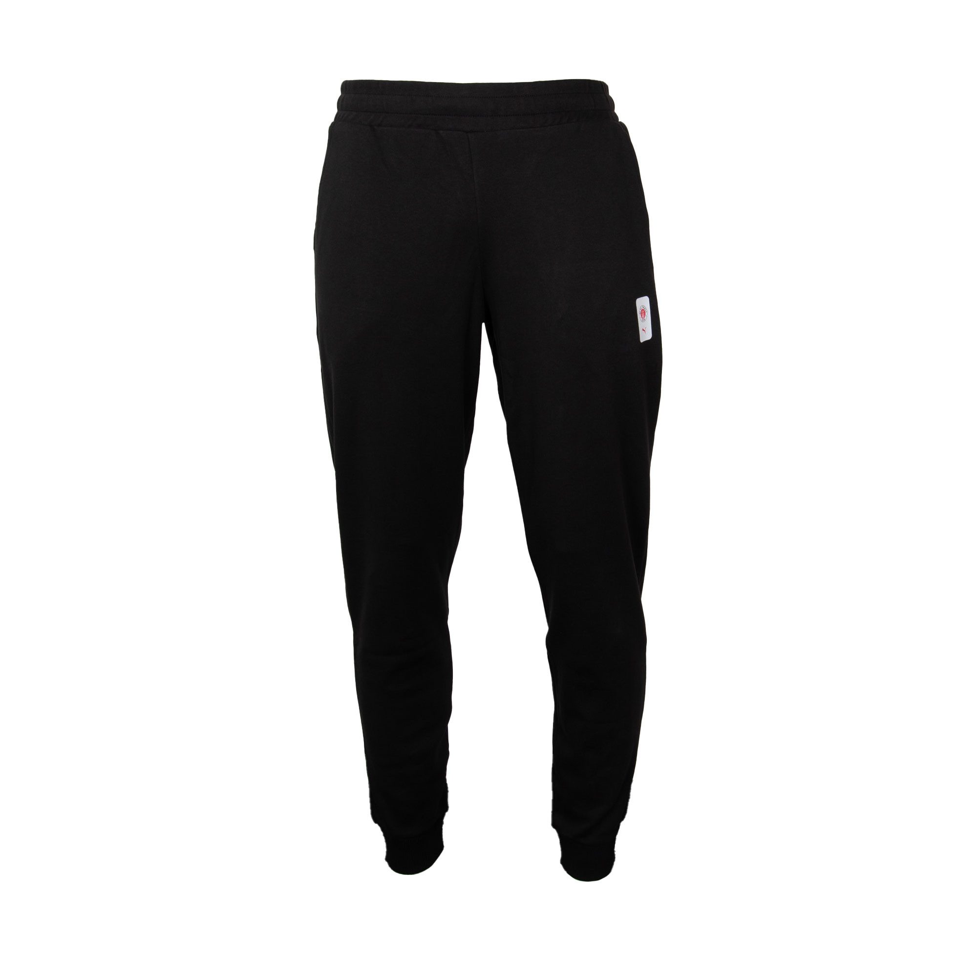 FC St. Pauli Jogginghose FC St. Pauli - PUMA Jogginghose Logo mit Taschen - schwarz