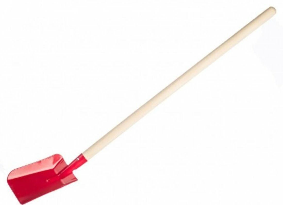 TEDDIES Kinder-Schaufel TEDDIES Rote Schaufel mit Stiel 80cm