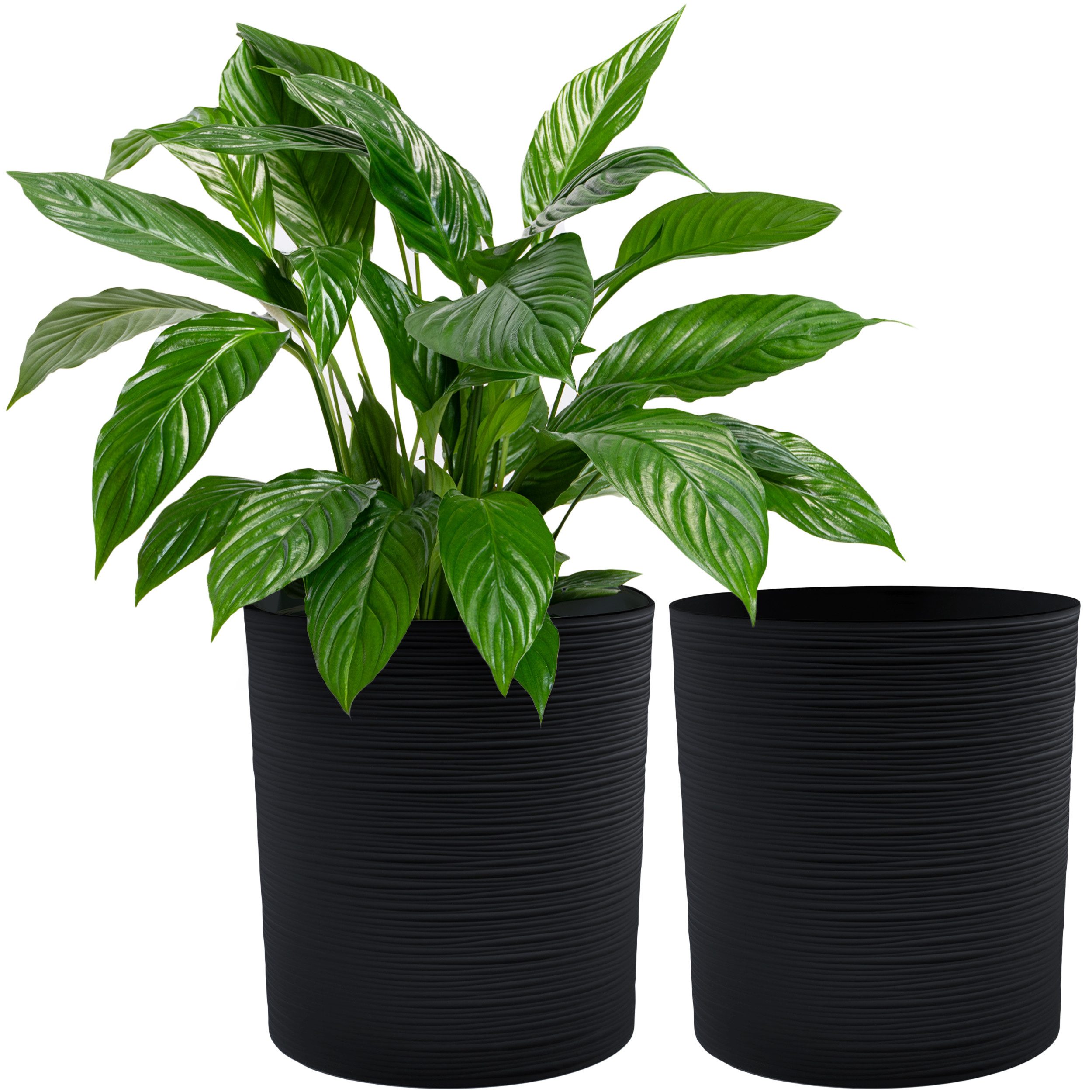 KONZEPT Blumentopf Pflanztopf Groß Innen, 30cm günstig online kaufen