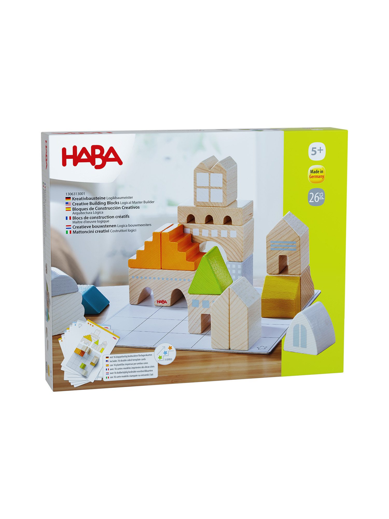 Haba Kreativbausteine Конструктора, verschieden Bausteine Basis Kreativ