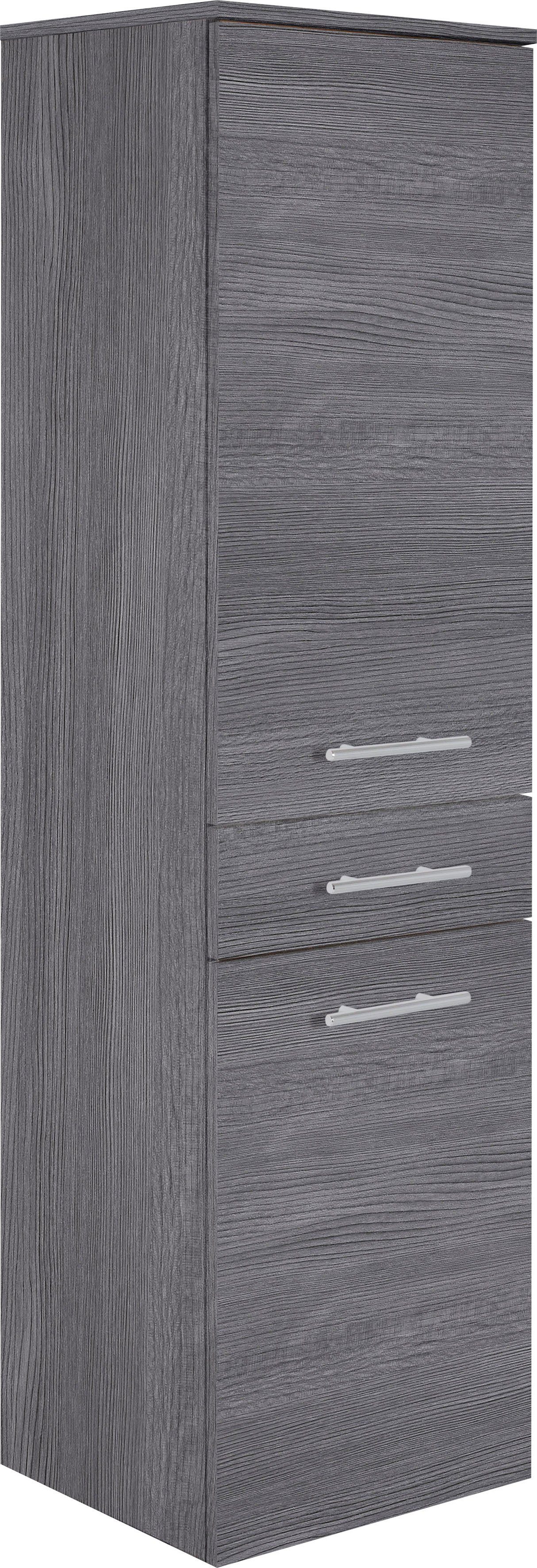 MARLIN Midischrank 3040, Breite 40 cm Kastanie Graphit | Kastanie Graphit