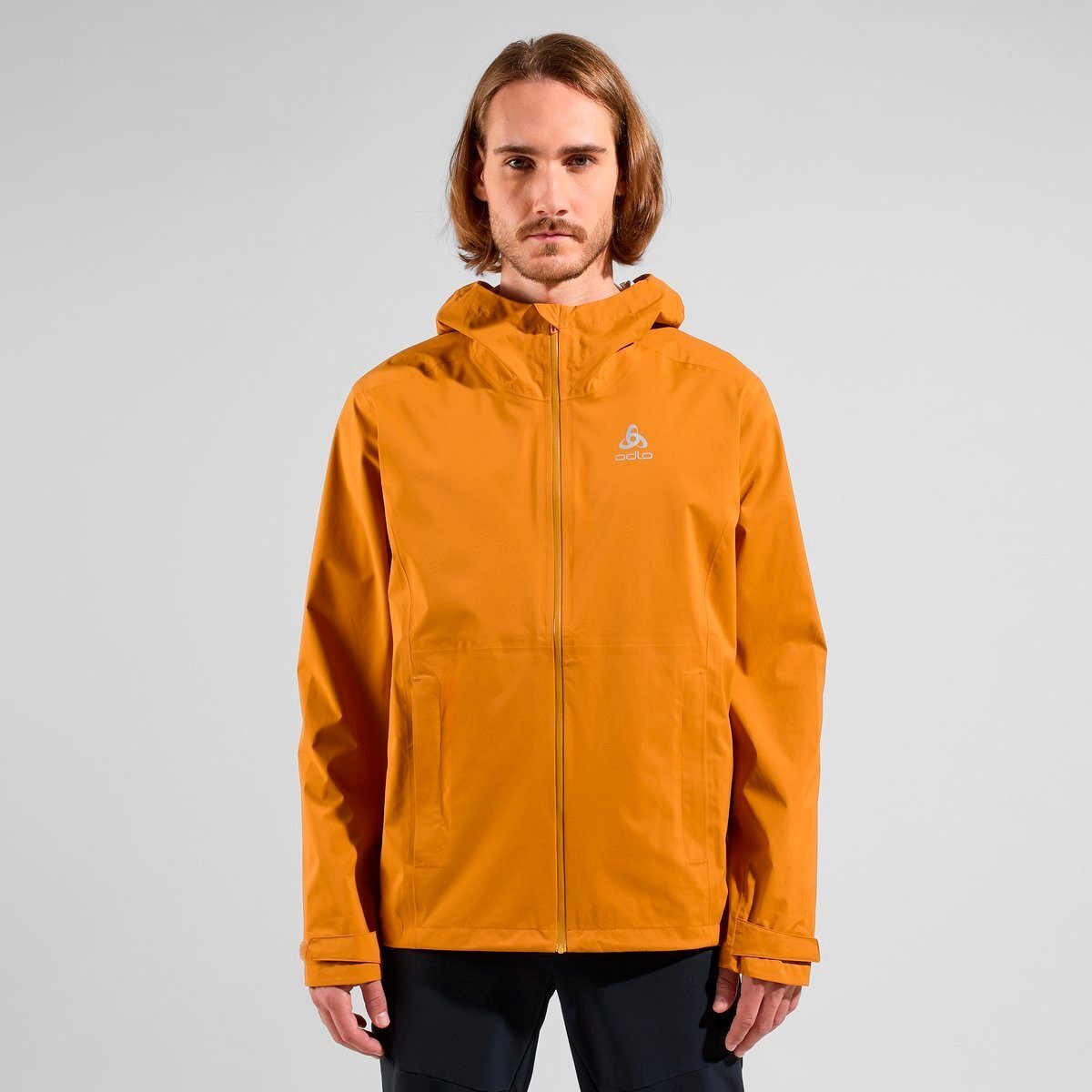 Odlo Funktionsjacke Wanderjacke Aegis 2.5 Lagen Hardshell (wasserdicht, atmungsaktiv)