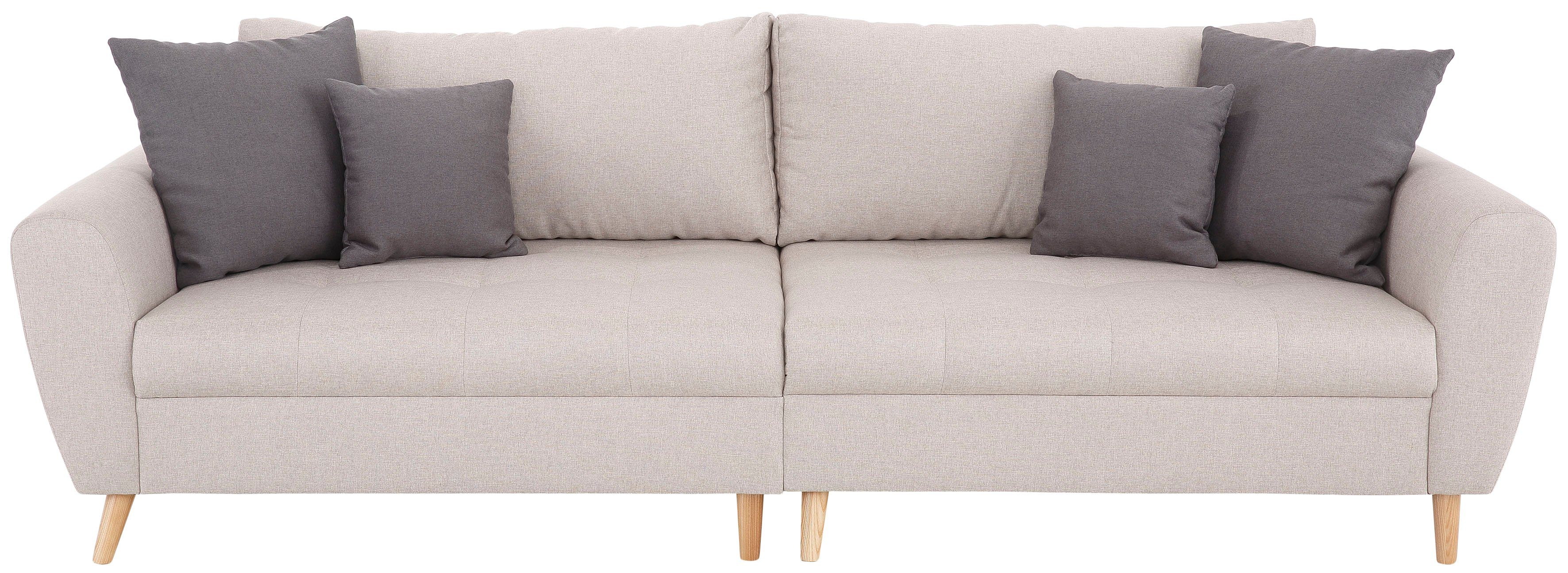 Home affaire Big-Sofa »Penelope Luxus«, mit besonders hochwertiger  Polsterung für bis zu 140 kg pro Sitzfläche