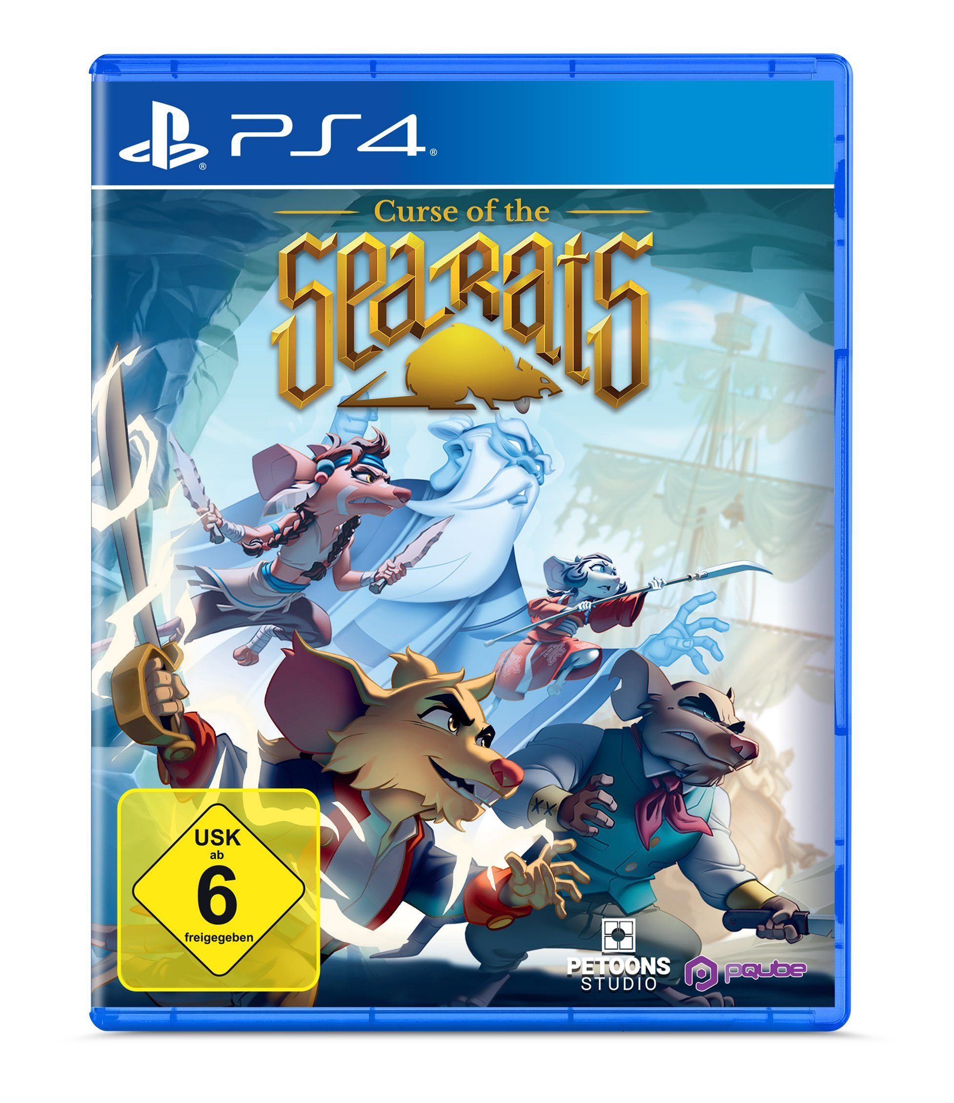 PQube Curse of 4 PlayStation Rats the Sea