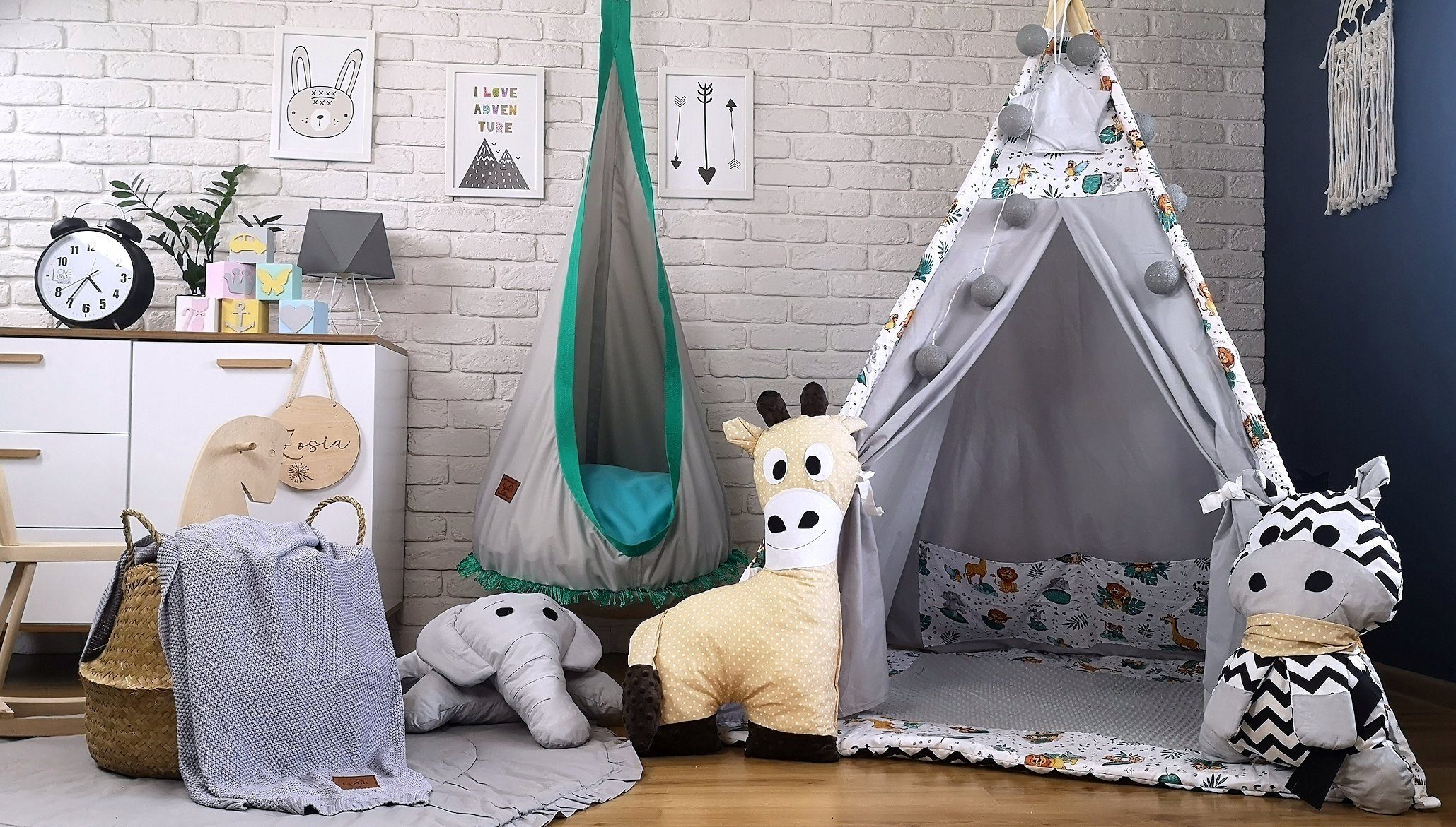 Pamek Nestschaukel Hängecocon mit Sitzkissen Hänhehöhle Kinderschaukel Hängesessel, Sitzkissen 62 cm Durchmesser.