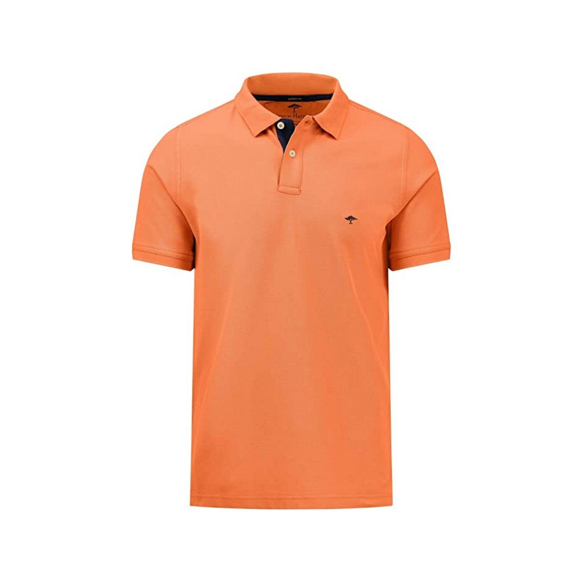 FYNCH-HATTON T-Shirt orange passform textil (1-tlg)