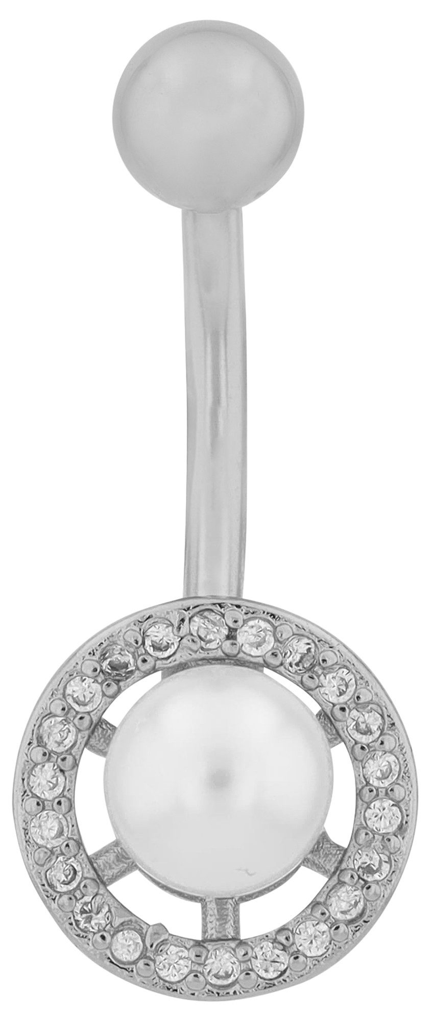 Bauchnabelpiercing Zirkonia