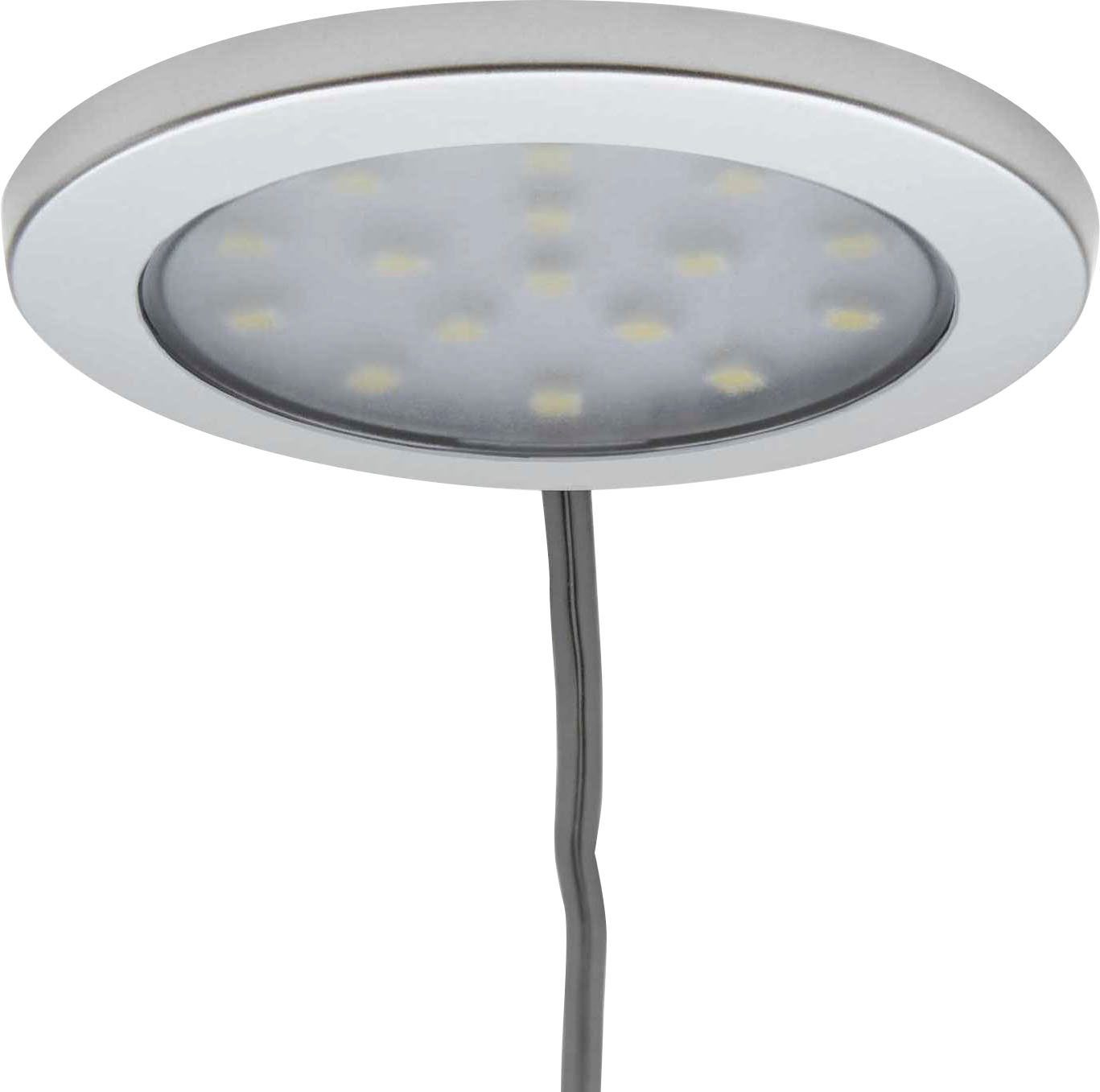 Mahagoni Dekor möbel Mahagoni 4 LED-Beleuchtung, Vitrine Glasböden, fif TRIO Spiegelrückwand, | Sockel