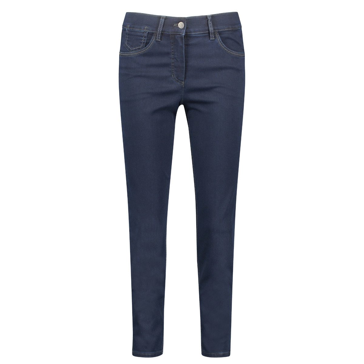 GERRY WEBER 5-Pocket-Jeans SOL:INE Best4ME Cropped von Gerry Weber Dark Blue Denim (86800) 38