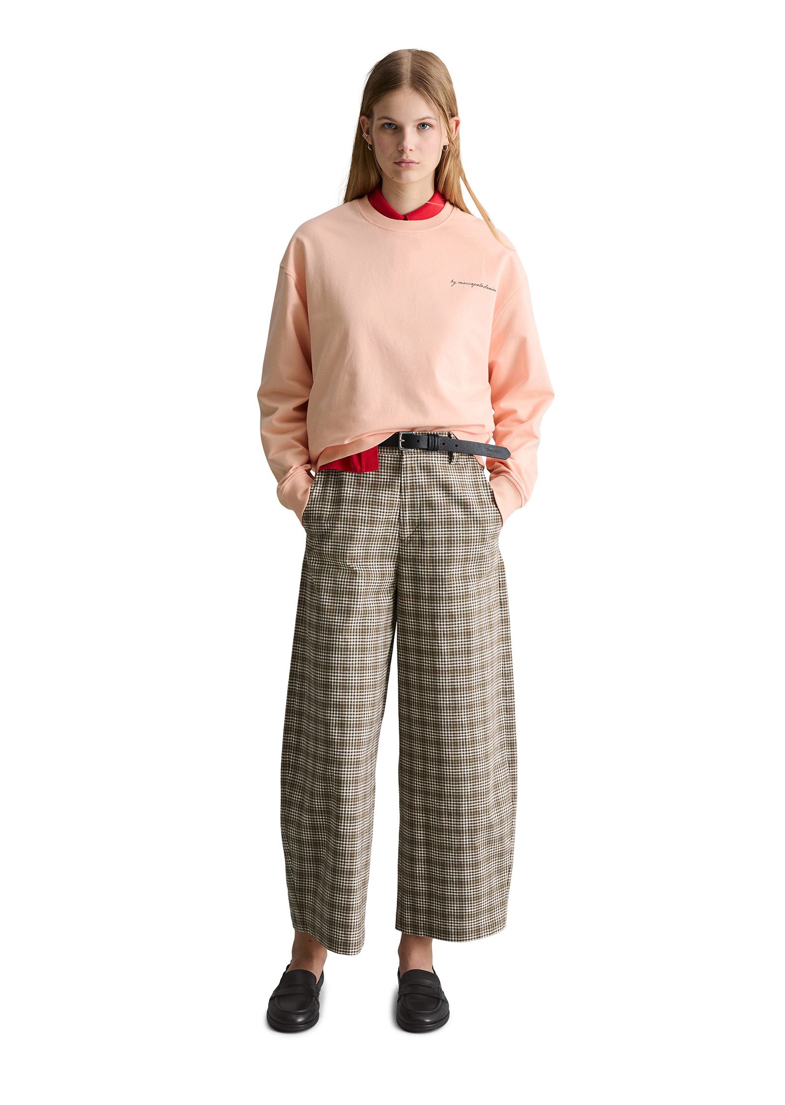 Marc O'Polo DENIM Sweatshirt oversized mit markantem Rückenprint