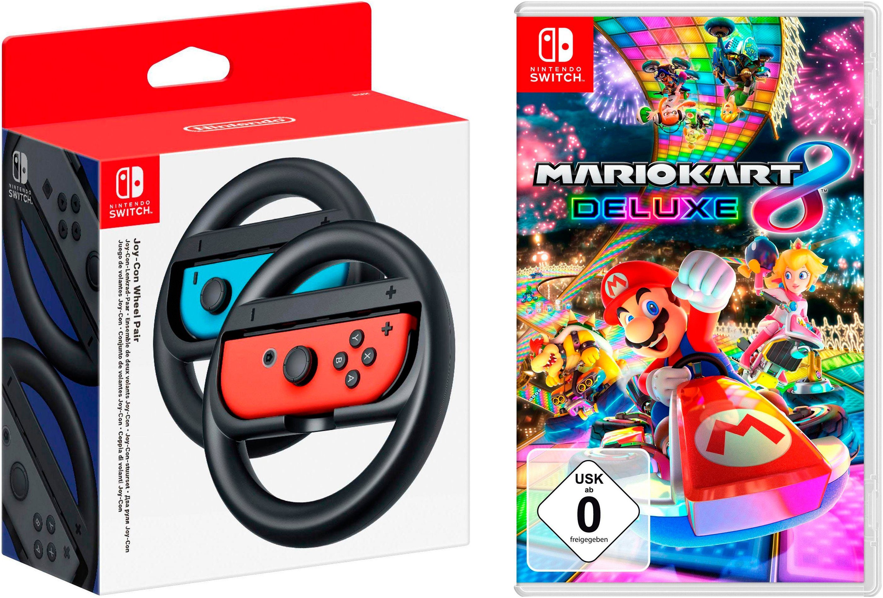 Mario Kart 8 Deluxe + JoyCon Lenkrad