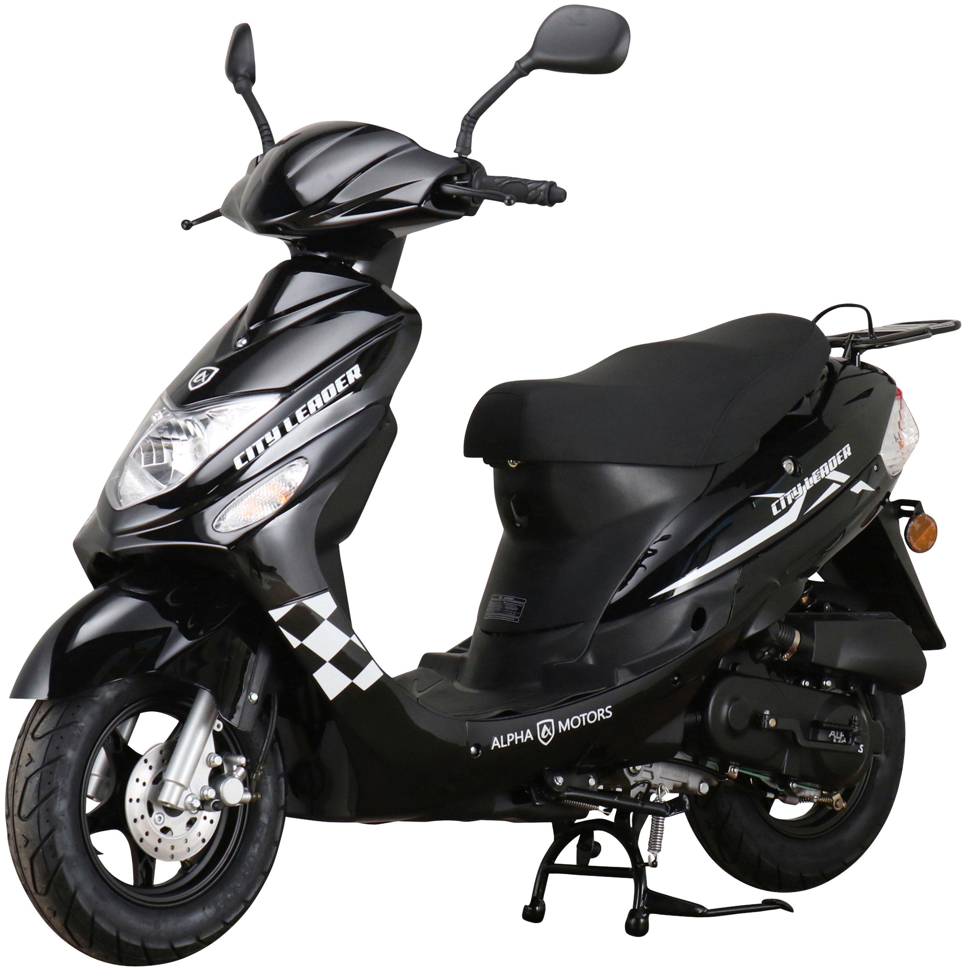 Alpha Motors Motorroller CityLeader, 50 ccm, 25 km/h, Euro 5