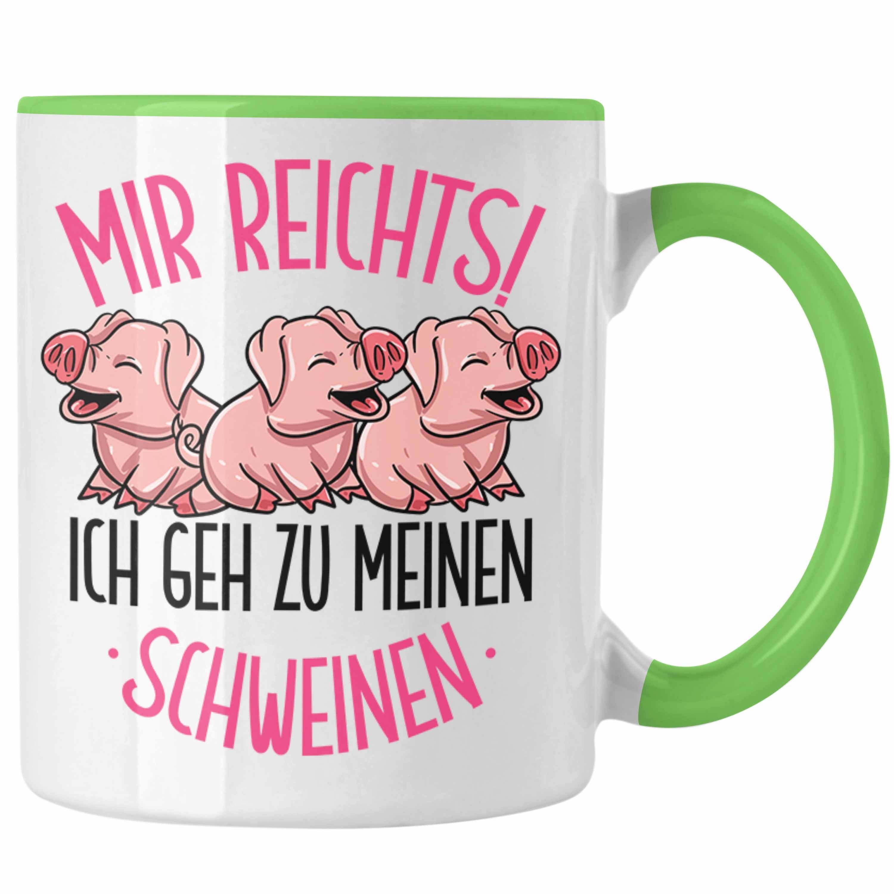Reichts Mir Meinen Zu Trendation Landw Ich Grün Geschenk Schweinen Tasse Geh Tasse Schweine