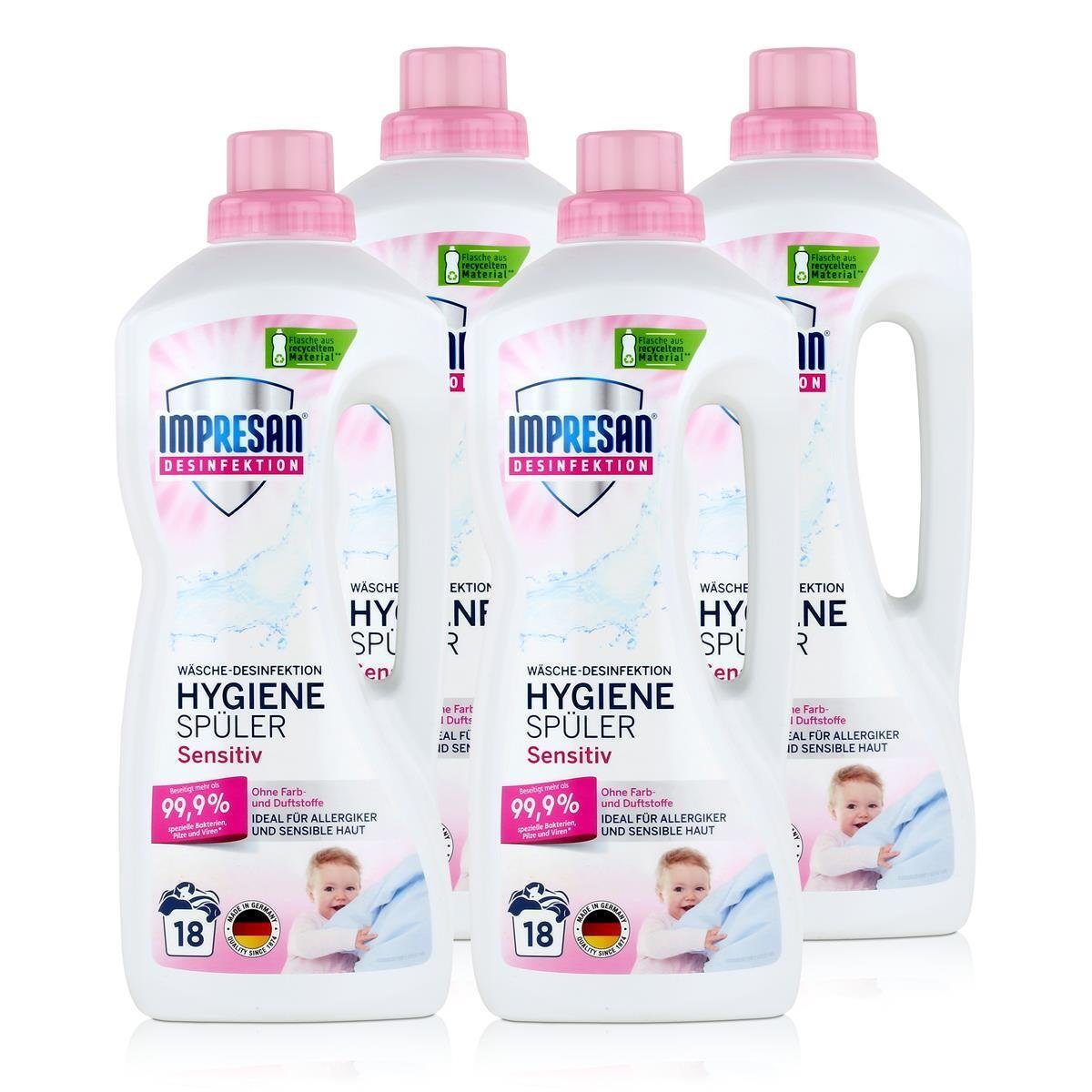 Spezialwaschmittel Desinfektion Impresan und Frei Duft- IMPRESAN 1,5 Hygienespüler von Farbstoffen