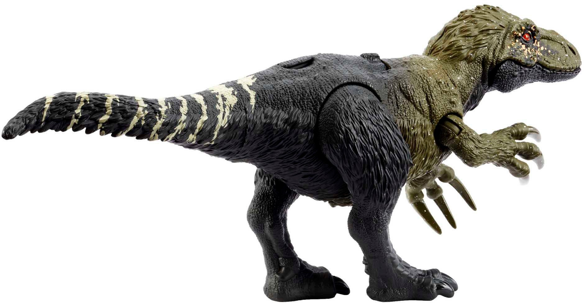 Geräuschen Actionfigur - Mattel® World mit Jurassic Orkoraptor,