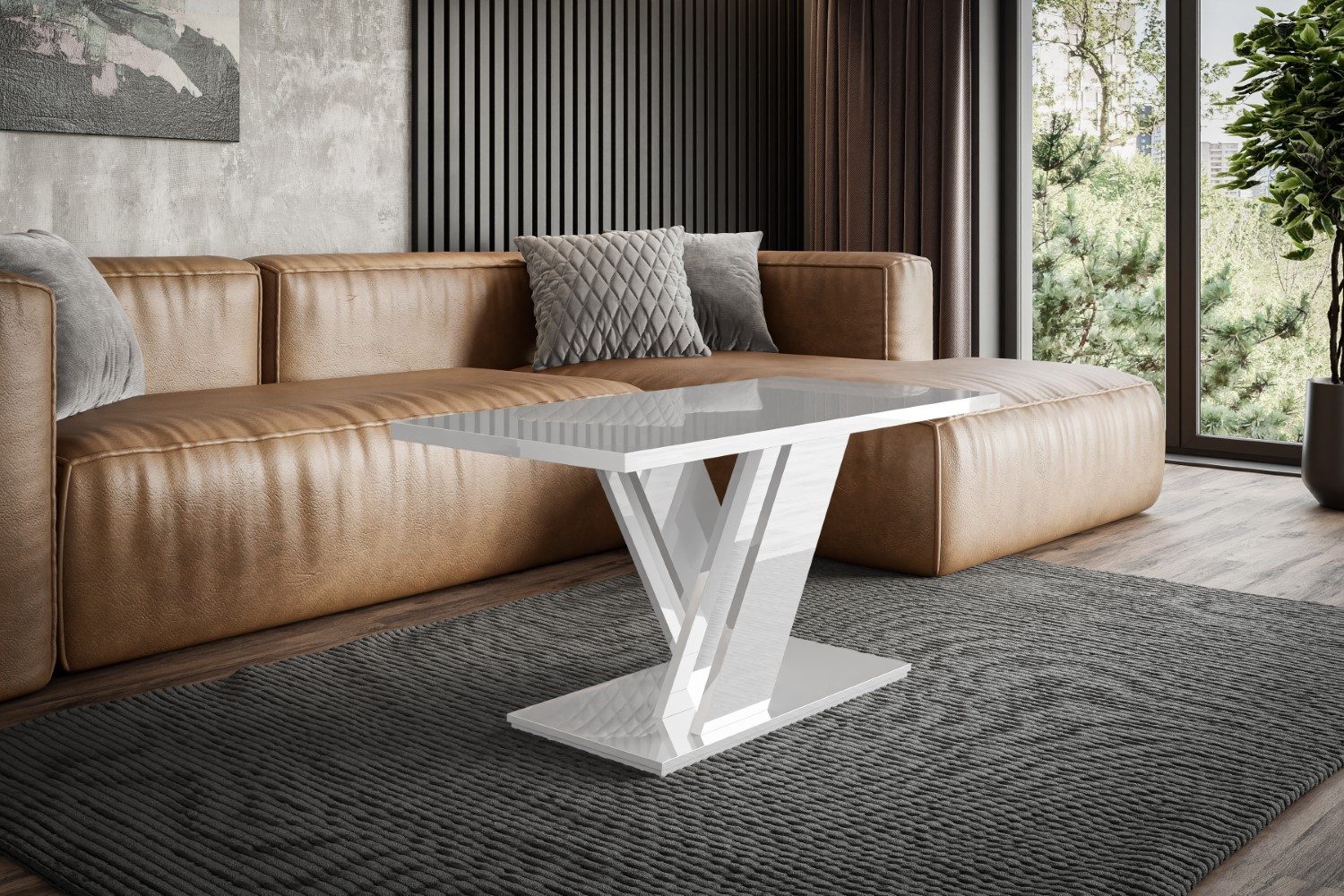 ALTDECOR Couchtisch RONX MINI, Tisch für Couch aus hochwertigem Holzwerksto günstig online kaufen