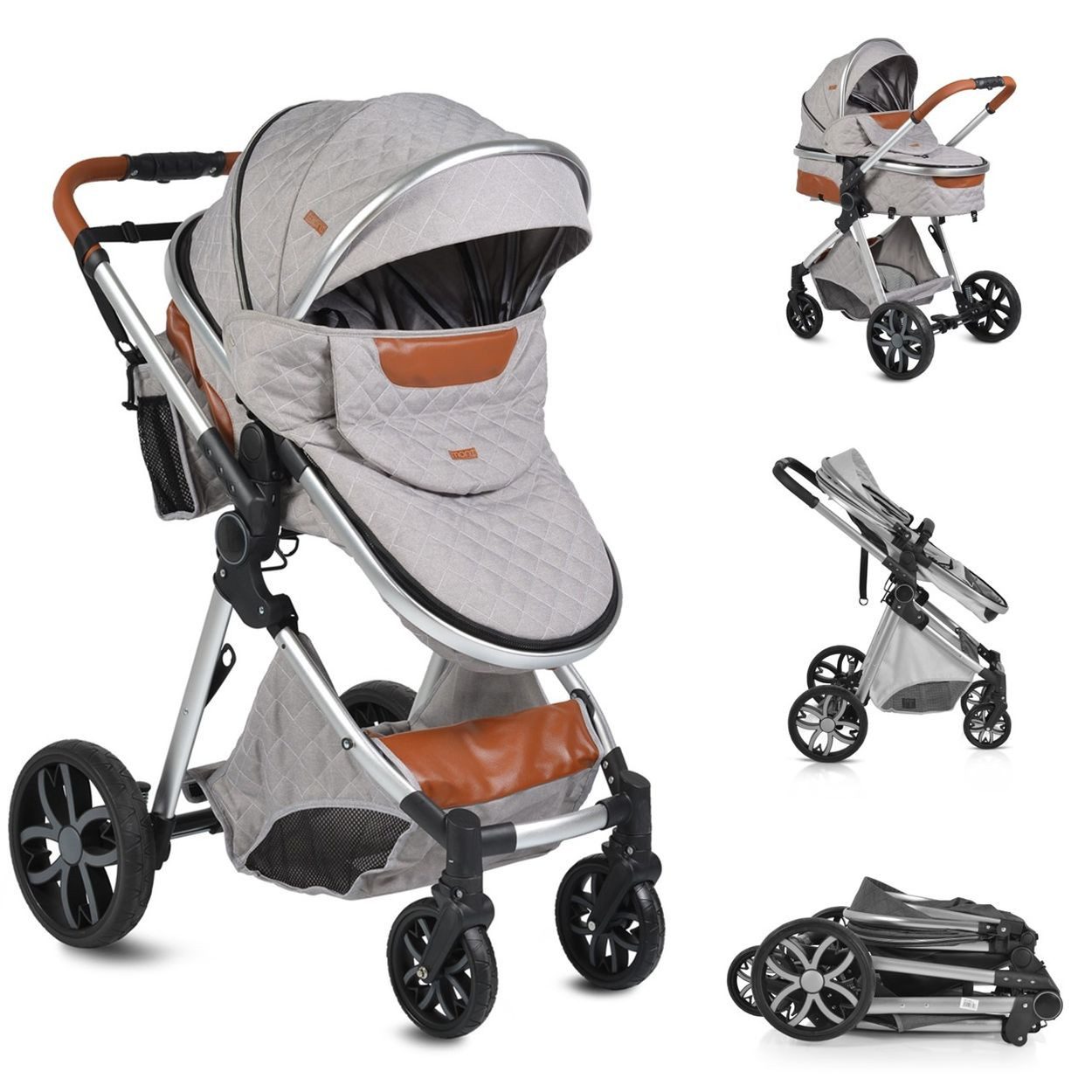 Kombi-Kinderwagen Kinderwagen Alma