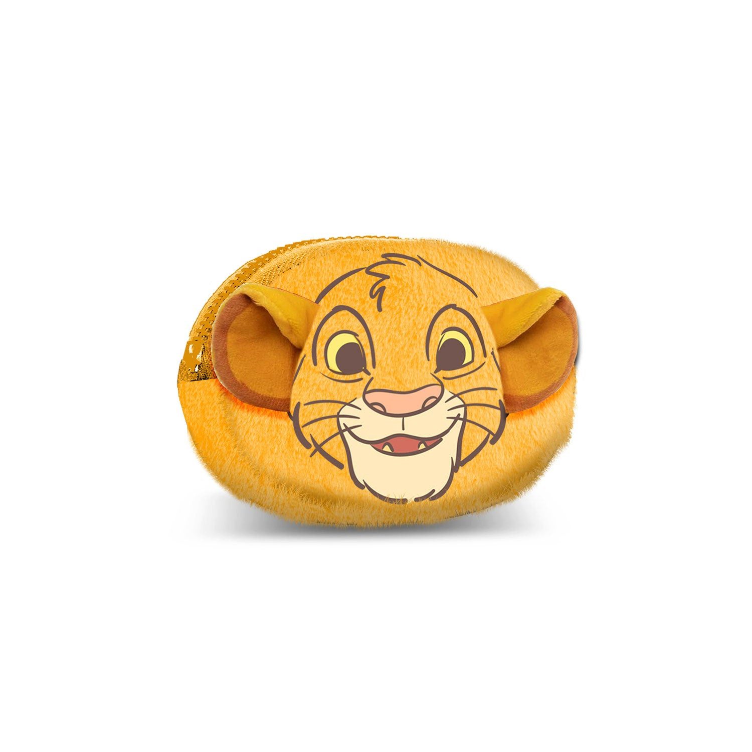 Mini Geldbörse Disney Der König der Löwen Simba Plüsch Münzbörse für Kinder