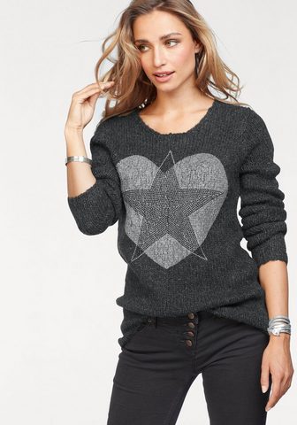 ANISTON CASUAL Пуловер с круглым вырезом