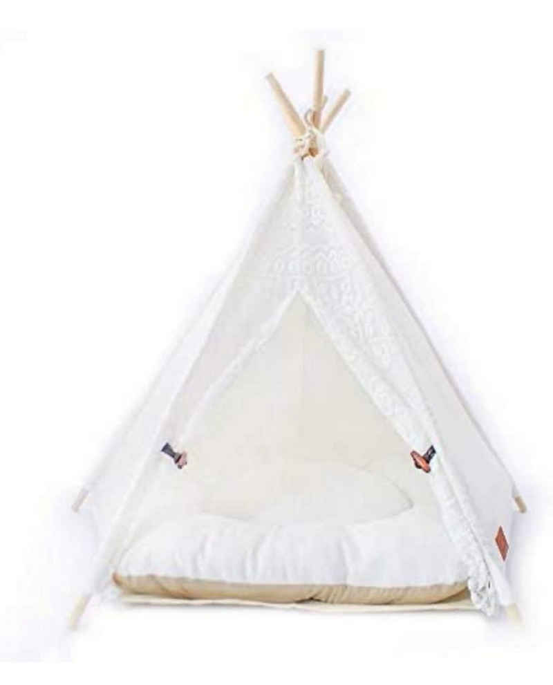 little dove Hundematte Haustier Tipi und Hunde Tipi Zelt,mit Matraze