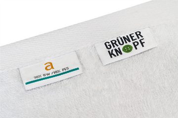 aurora Objektwäsche Badetücher Handtuch Set Montana 6-teilig weiß Premium Qualität 100% Baumwolle
