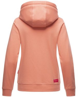 Navahoo Kapuzensweatshirt Cremetörtchen weicher Hoodie mit dicken Tunnelzugkordeln