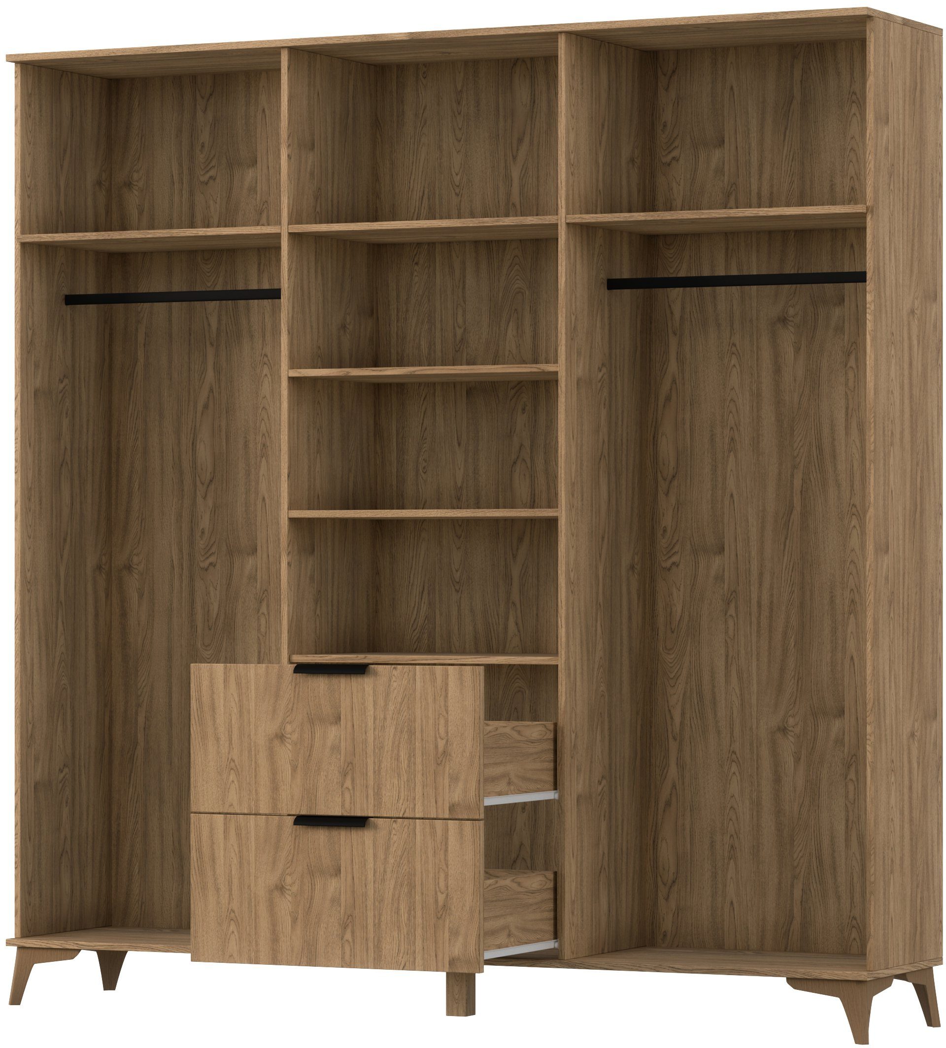 MOEBLO Kleiderschrank Entia (Kleiderschrank 2-türig Schrank günstig online kaufen