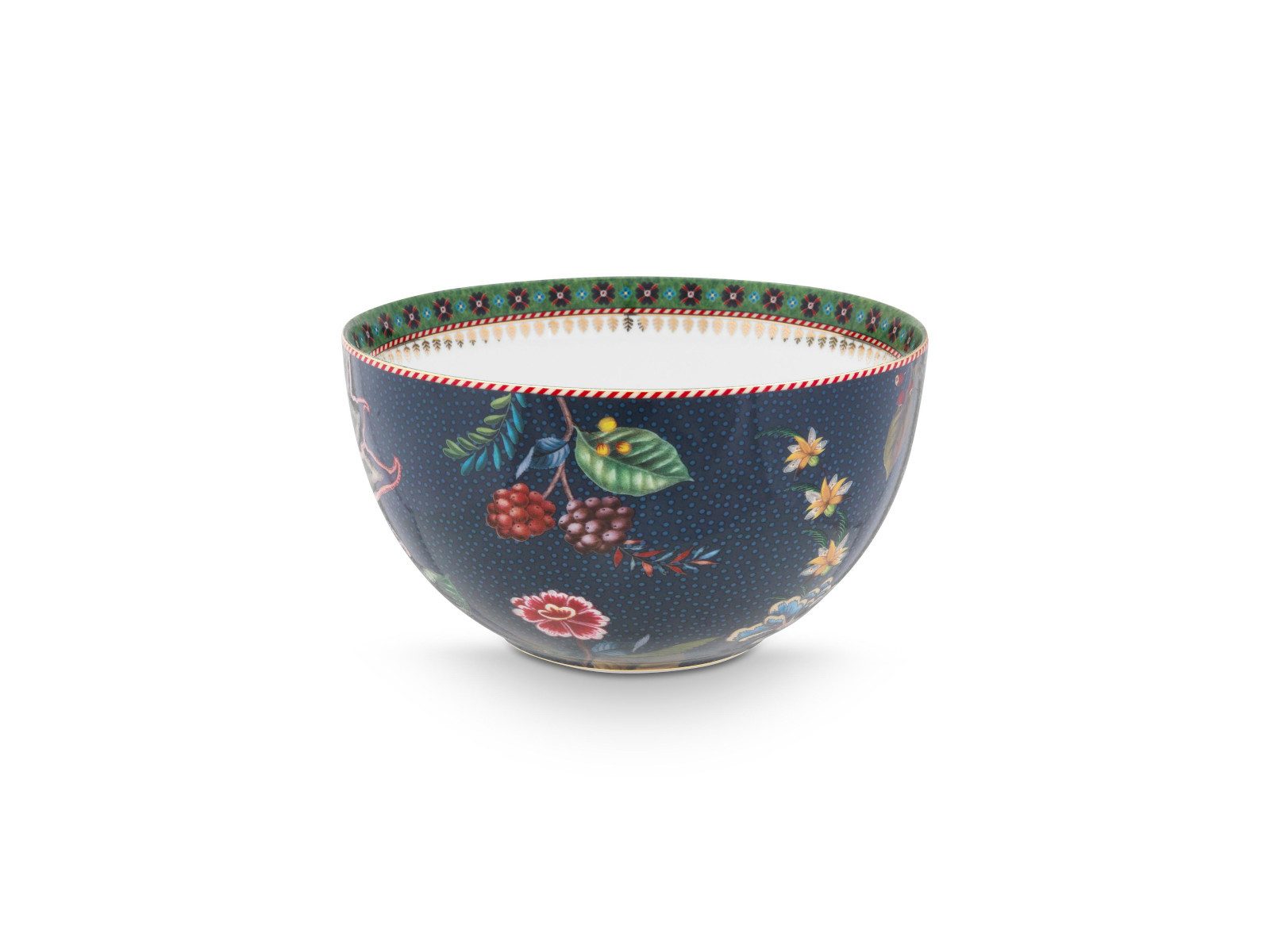 PiP Studio Schale Berry Blues Bowl blau 18cm, Porzellan, (Bowls)